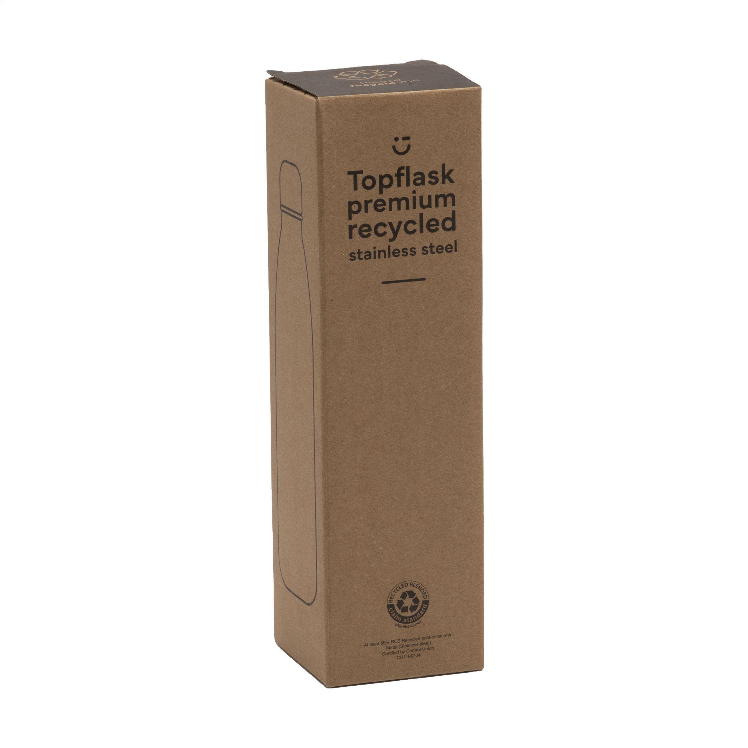 Topflask Premium RCS Recycled Steel 500 ml Trinkflasche