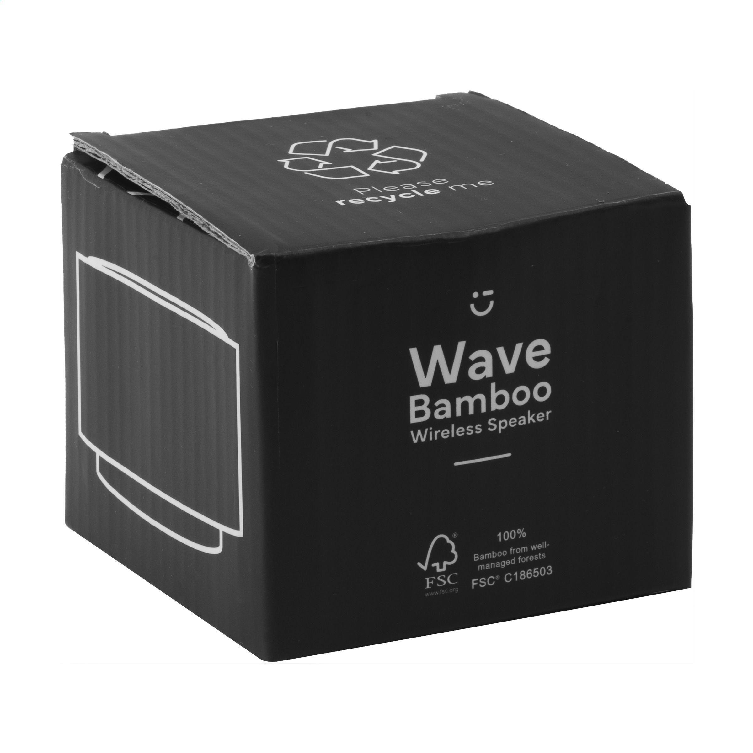 Wave Bamboo Wireless Speaker