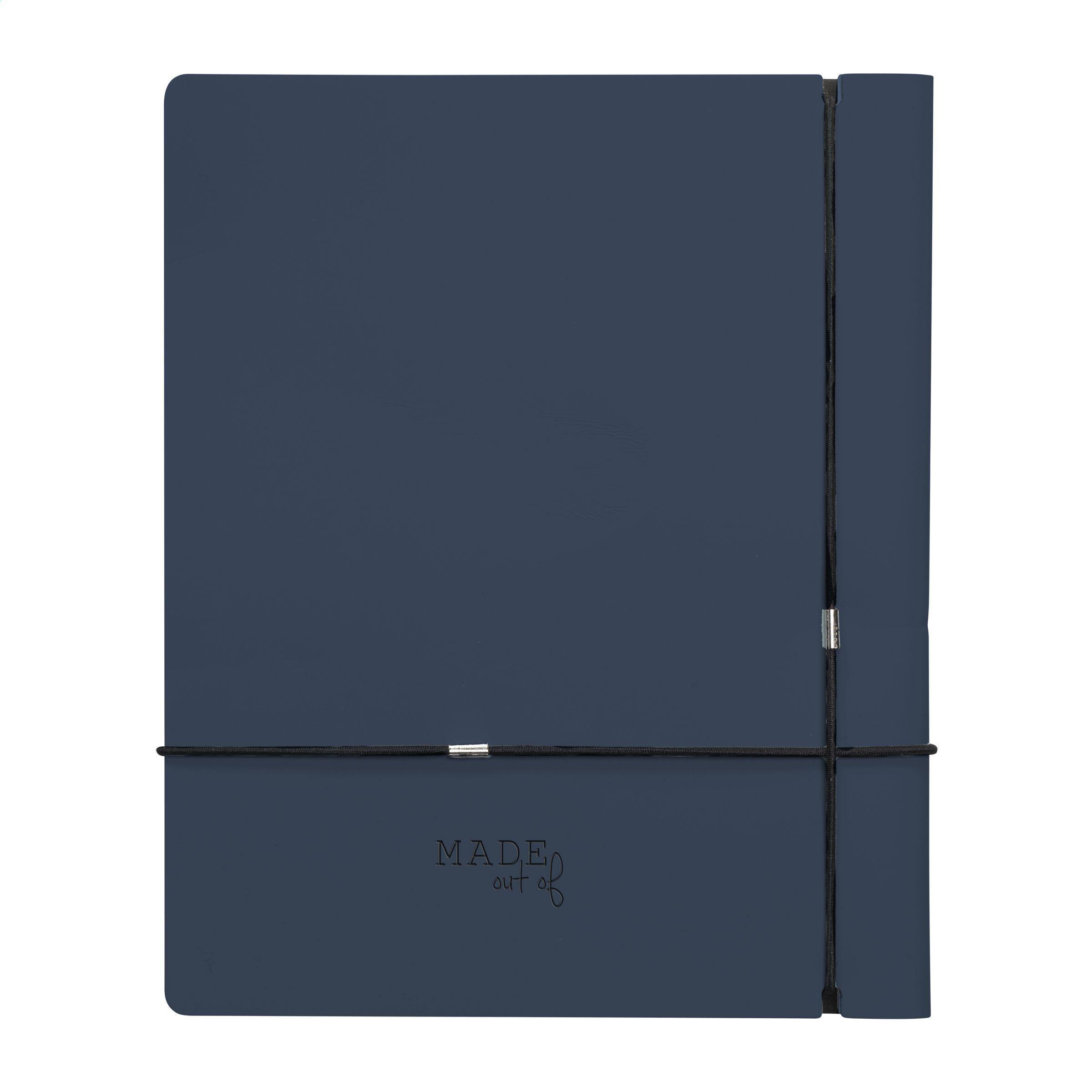 Recycled Leather Refillable Notebook A5 Notizbuch