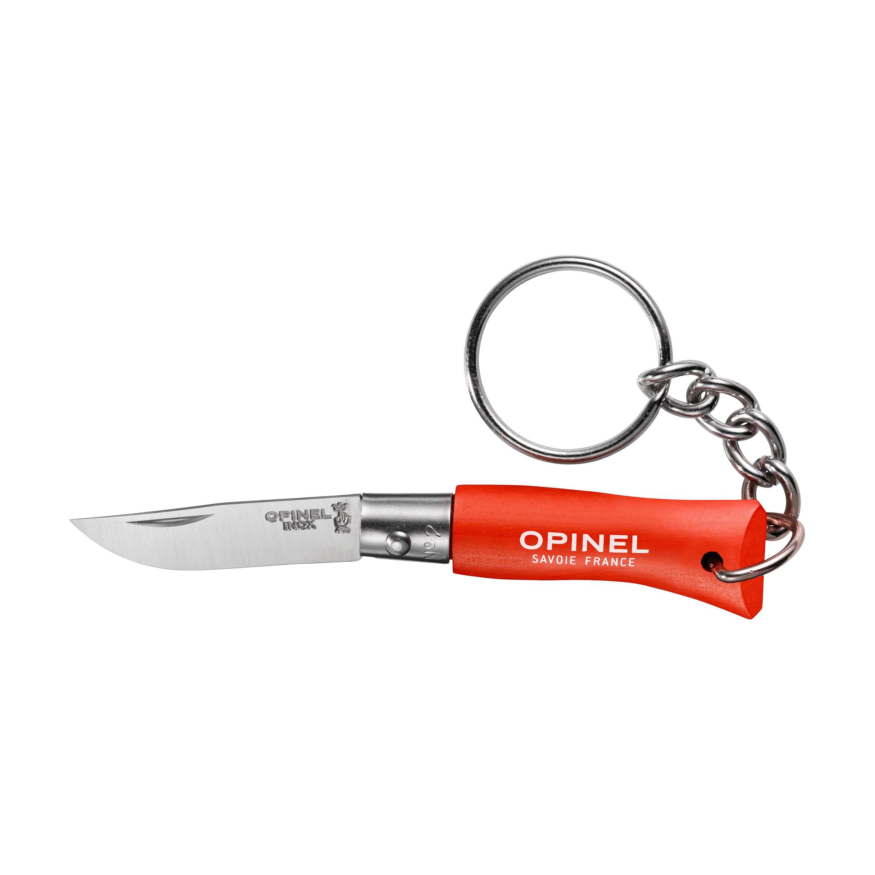 Opinel Schlüsselanhänger mit Taschenmesser No 02