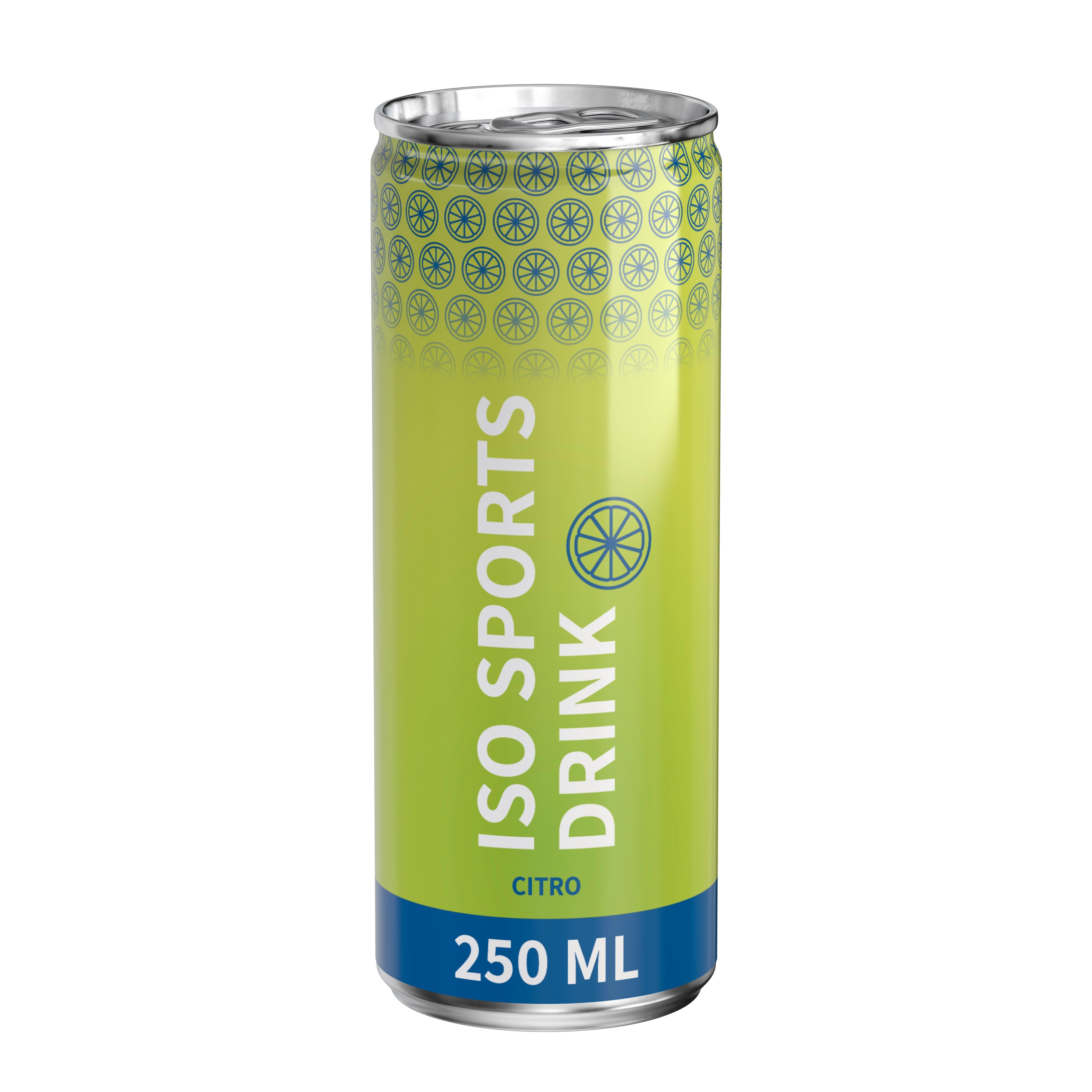 250 ml Iso Sports Drink Citro - Fullbody (glänzend)
