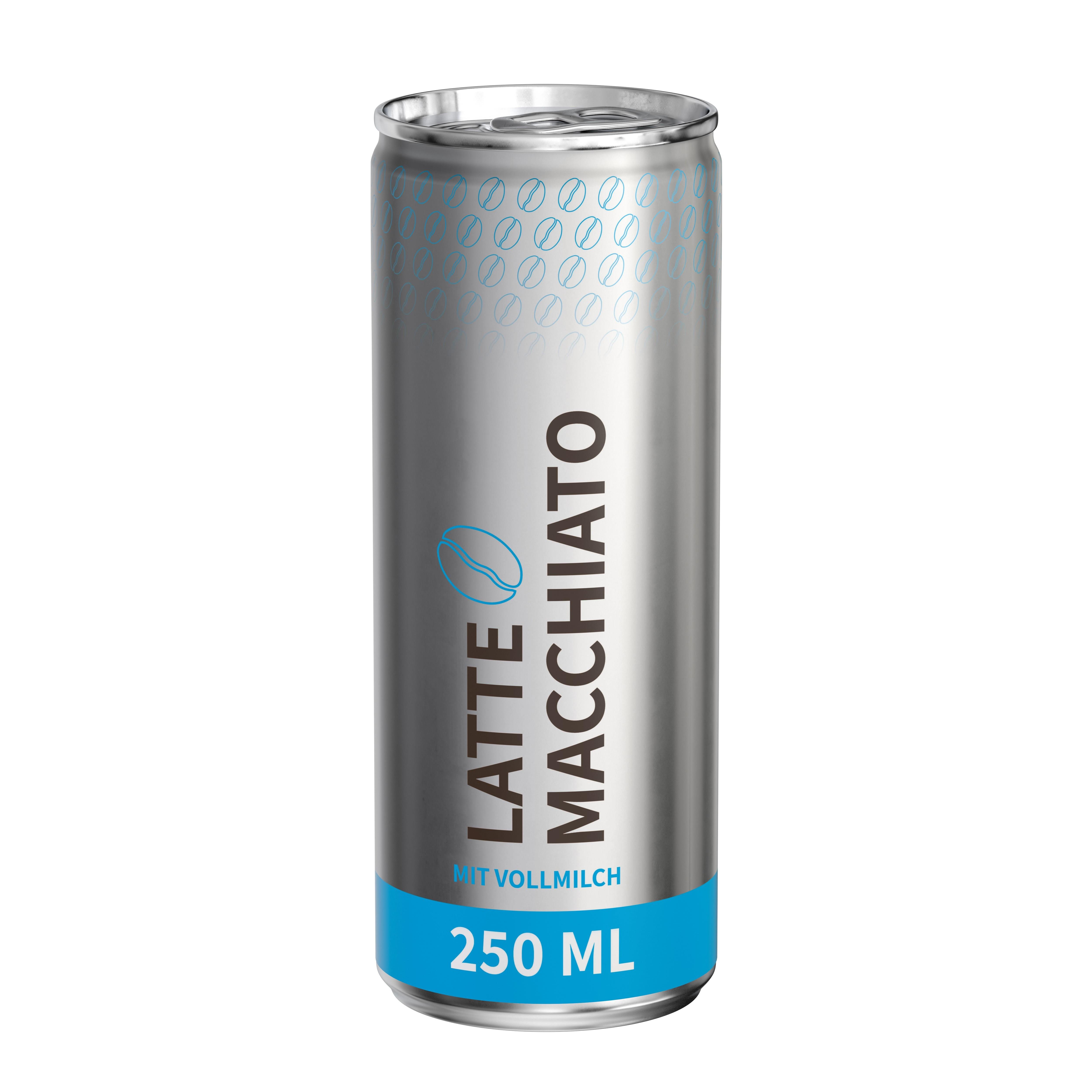 250 ml Latte Macchiato - Fullbody transparent (matt)