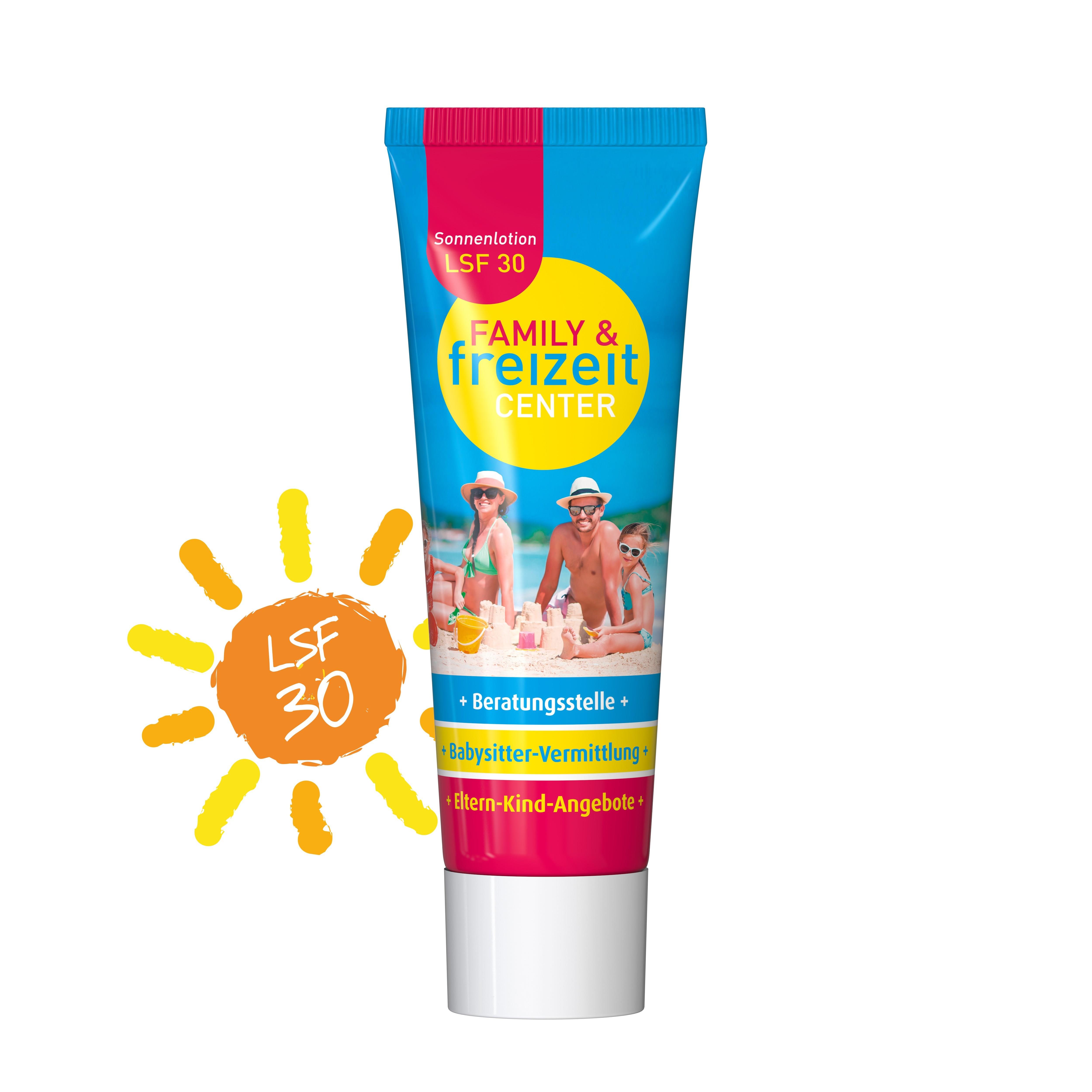 25 ml Tube - Sonnenmilch LSF 30 - FullbodyPrint