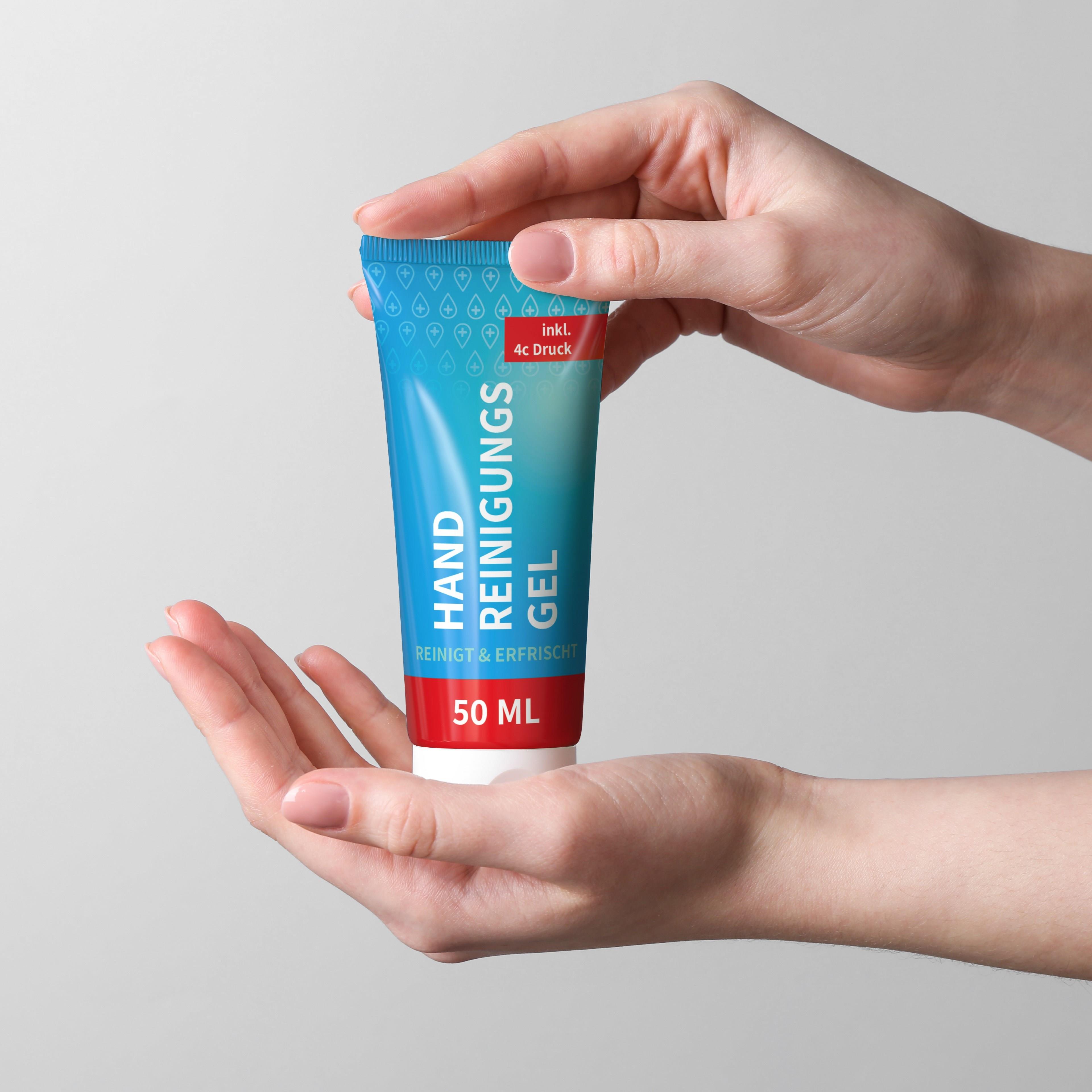 50 ml Tube - Handreinigungsgel (alk.) - FullbodyPrint