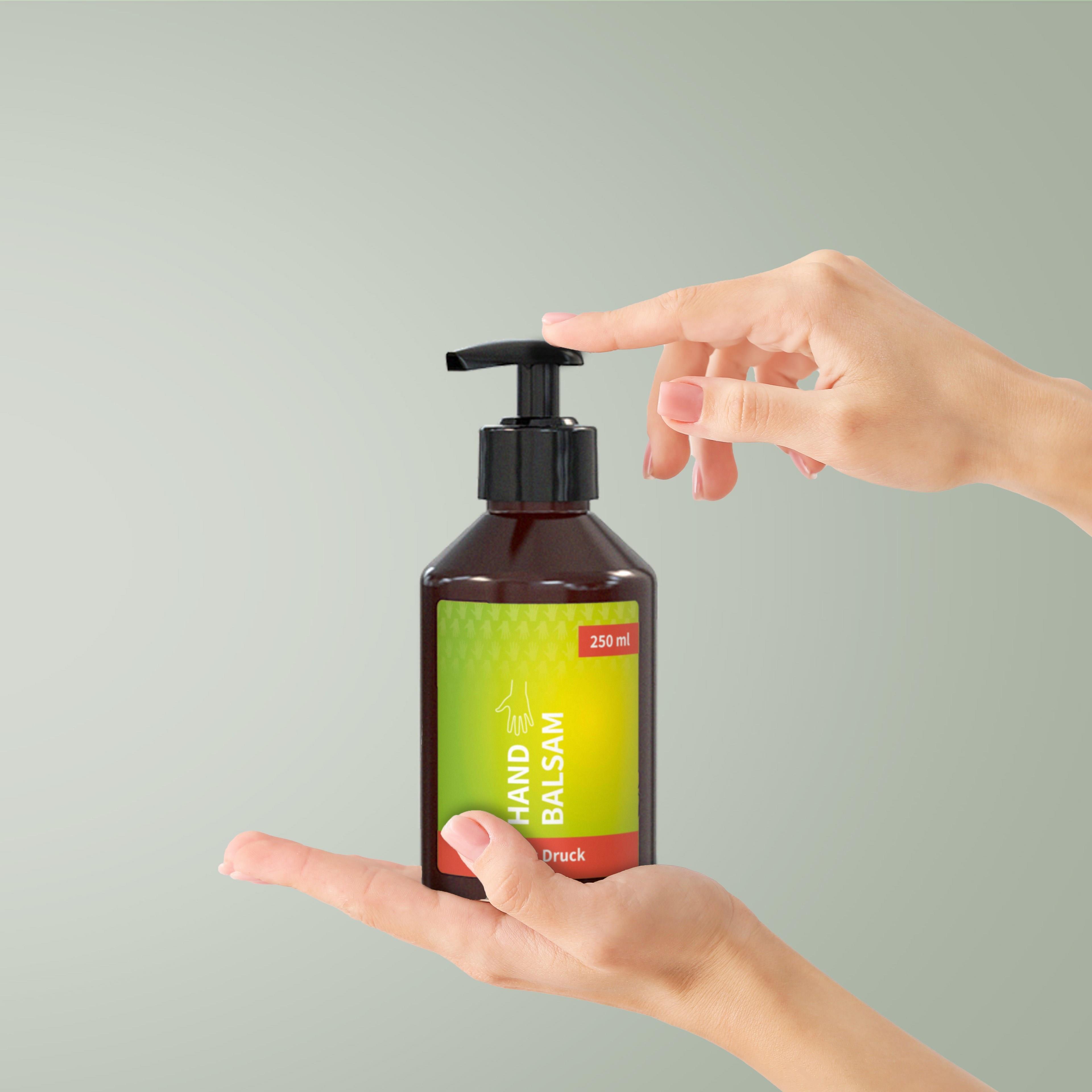 250 ml Spender - Handbalsam ´Ingwer-Limette´ - Body Label