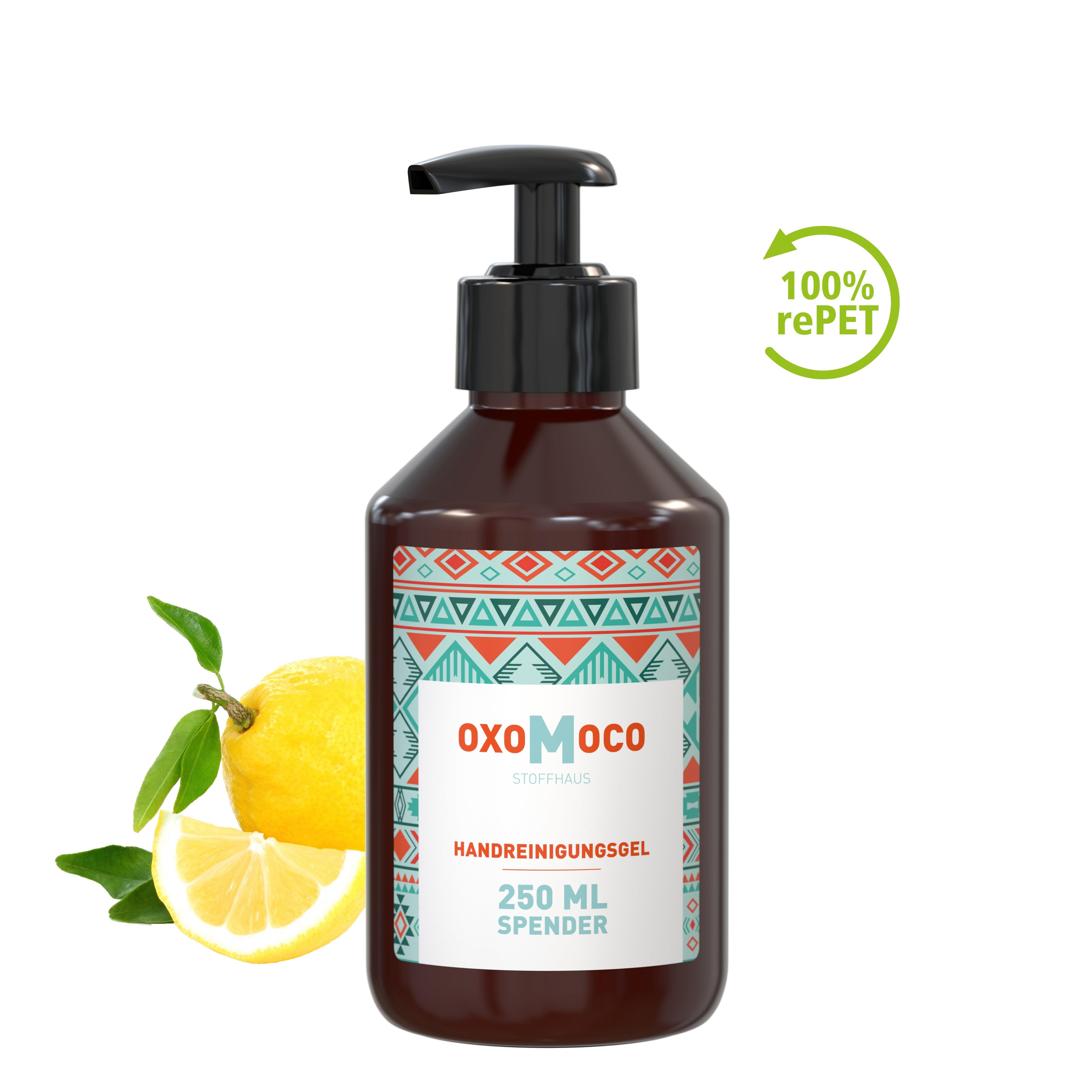 250 ml Spender - Handreinigungsgel (alk.) - Body Label