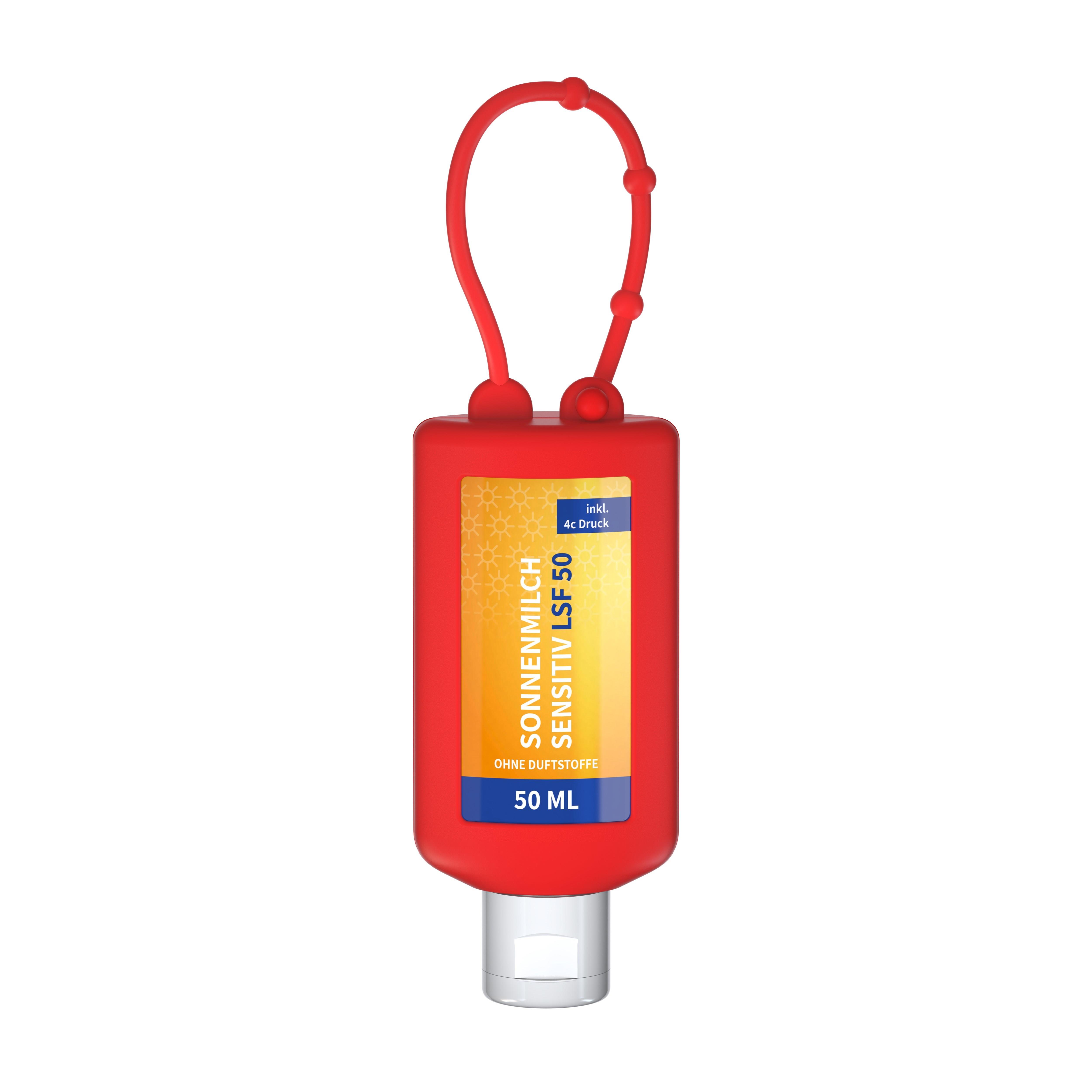 50 ml Bumper rot - Sonnenmilch LSF 50 (sensitiv) - Body Label