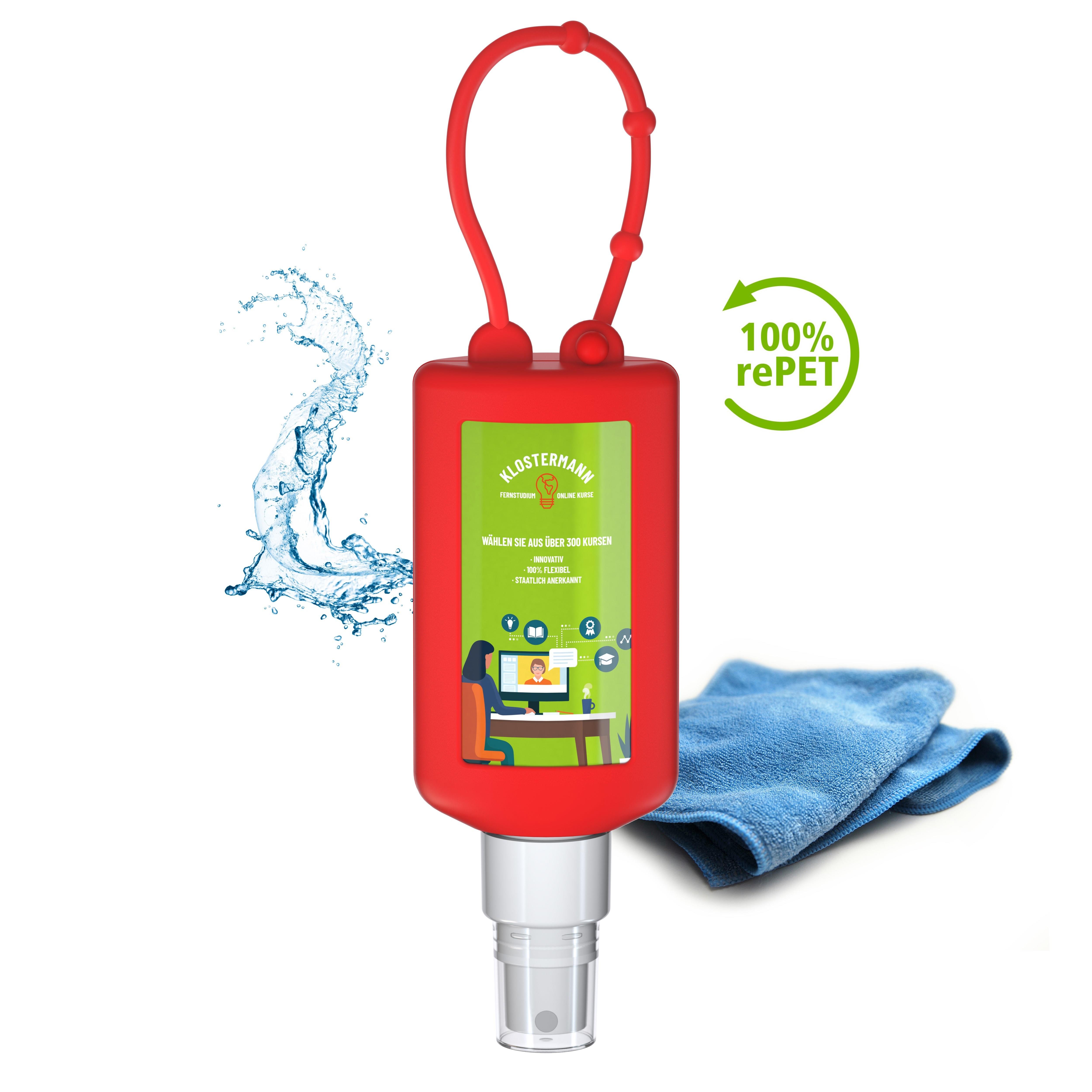 50 ml Bumper rot  - Smartphone & Arbeitsplatz-Reiniger - Body Label