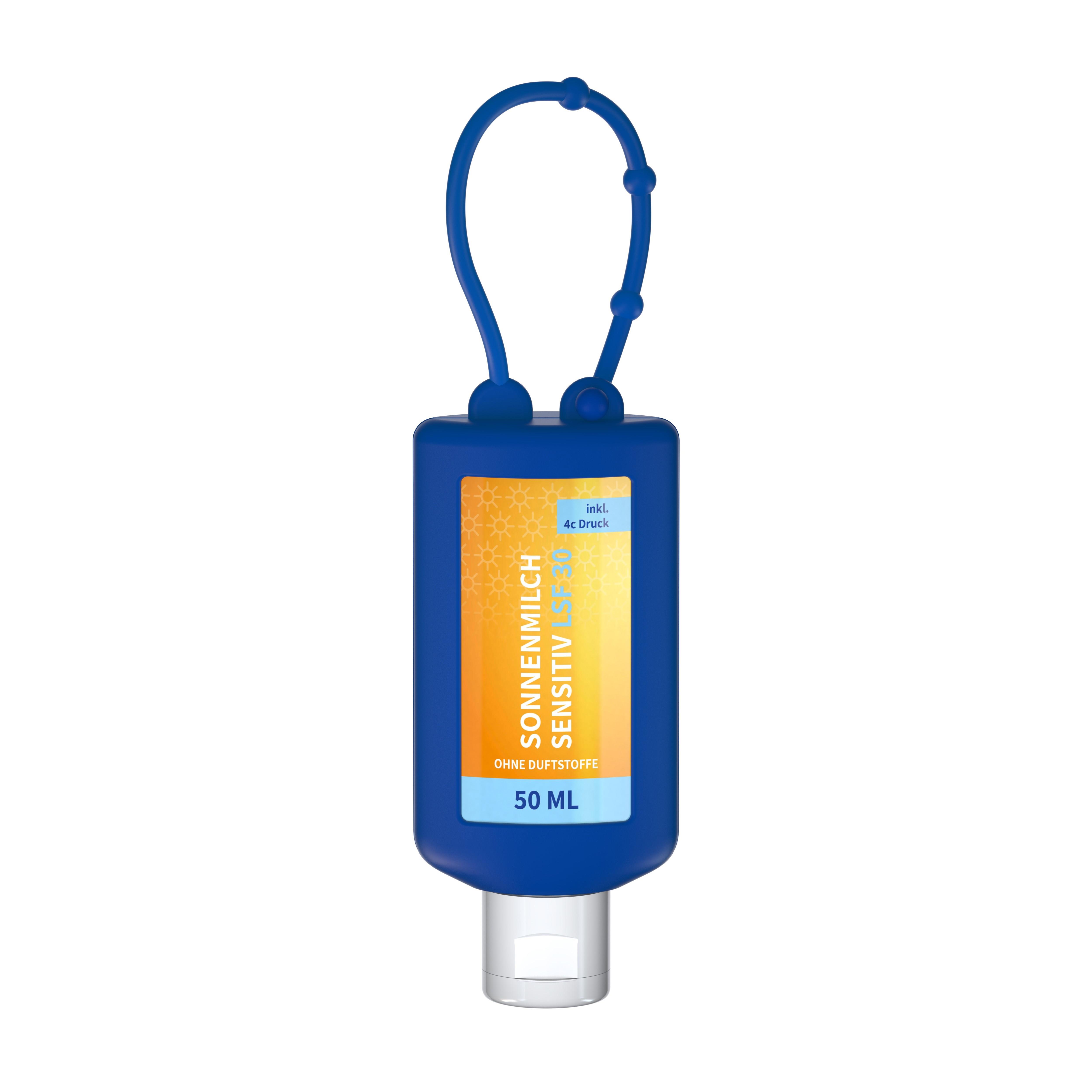 50 ml Bumper blau - Sonnenmilch LSF 30 (sensitiv) - Body Label