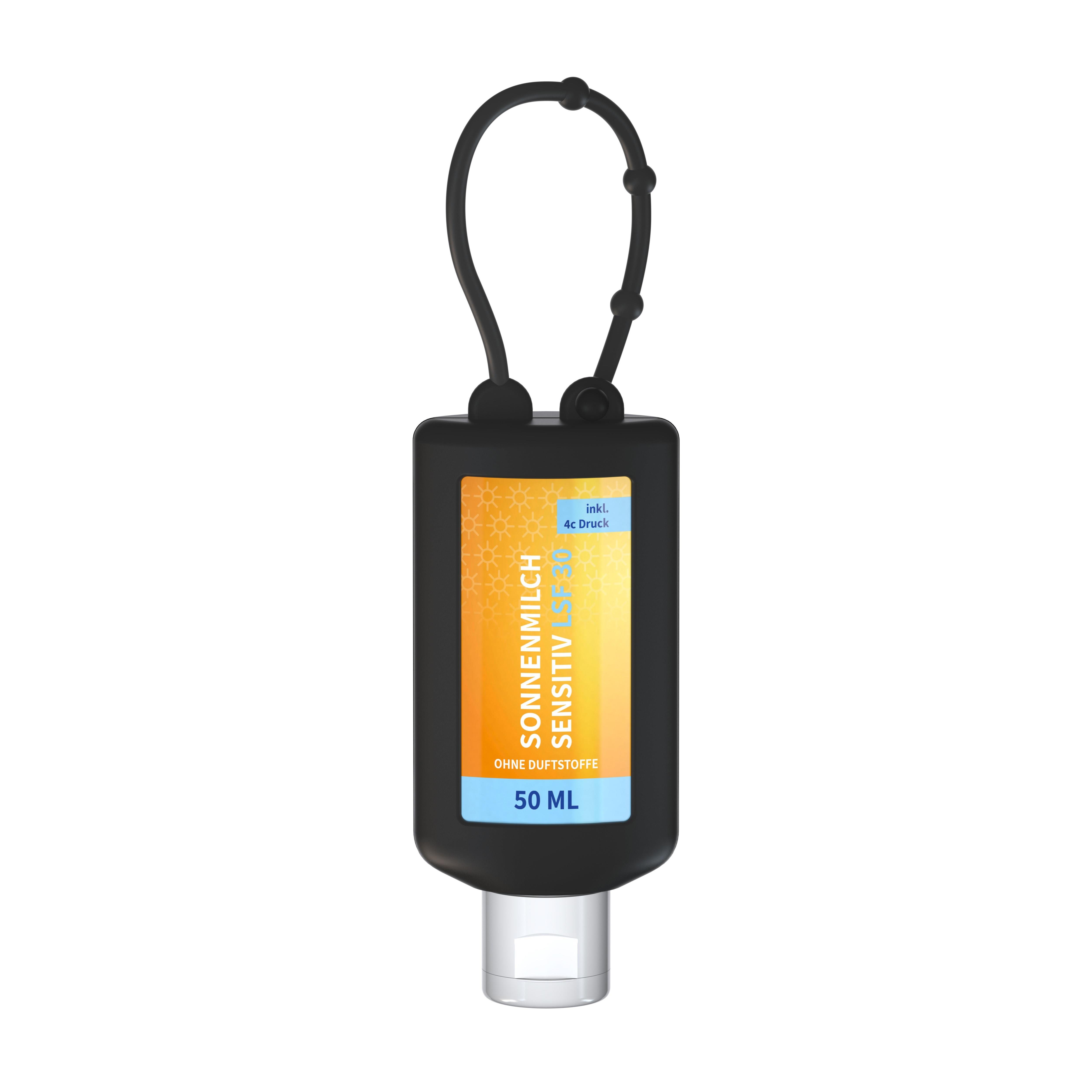 50 ml Bumper schwarz - Sonnenmilch LSF 30 (sensitiv) - Body Label