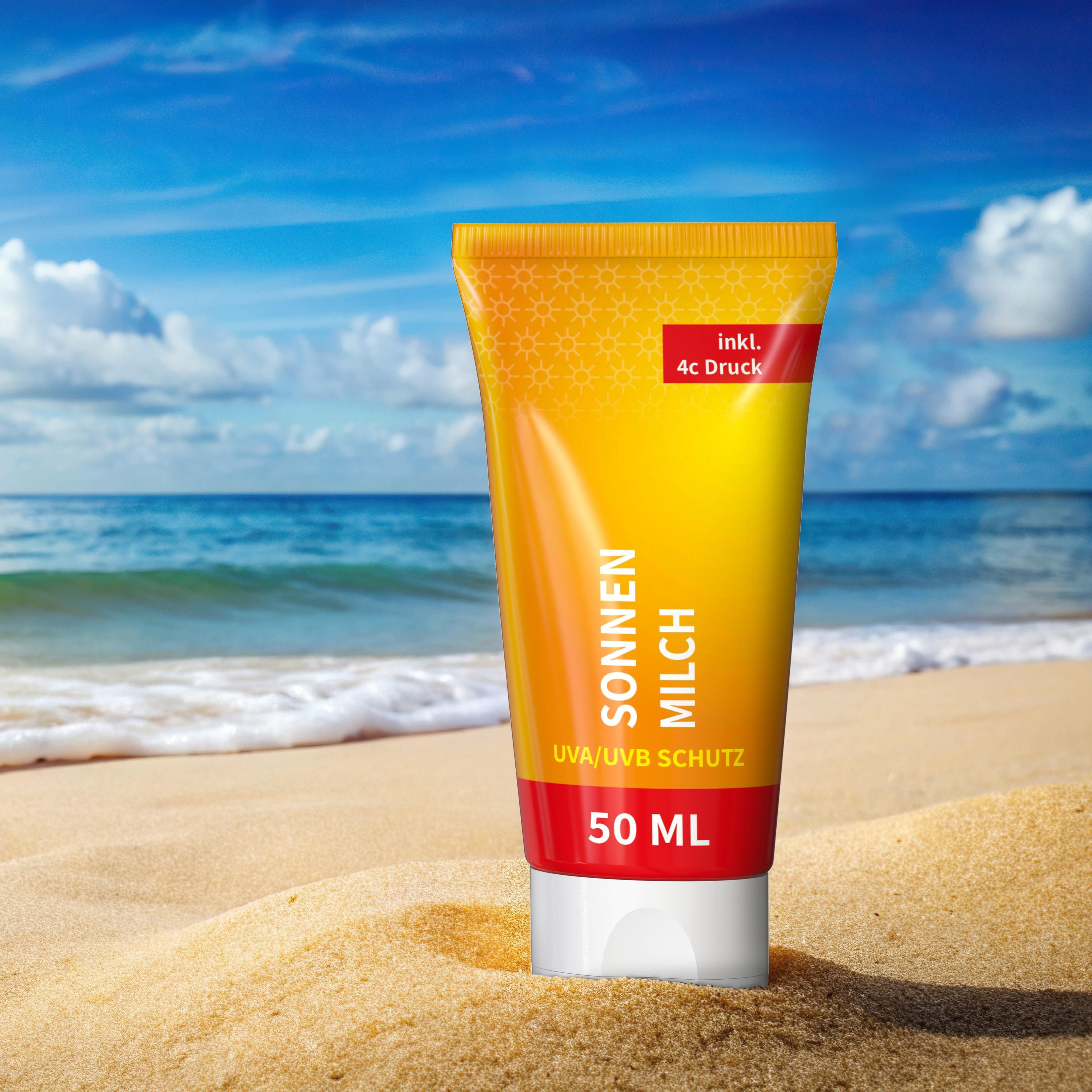 50 ml Tube - Sonnenmilch LSF 50 (sensitiv) - FullbodyPrint