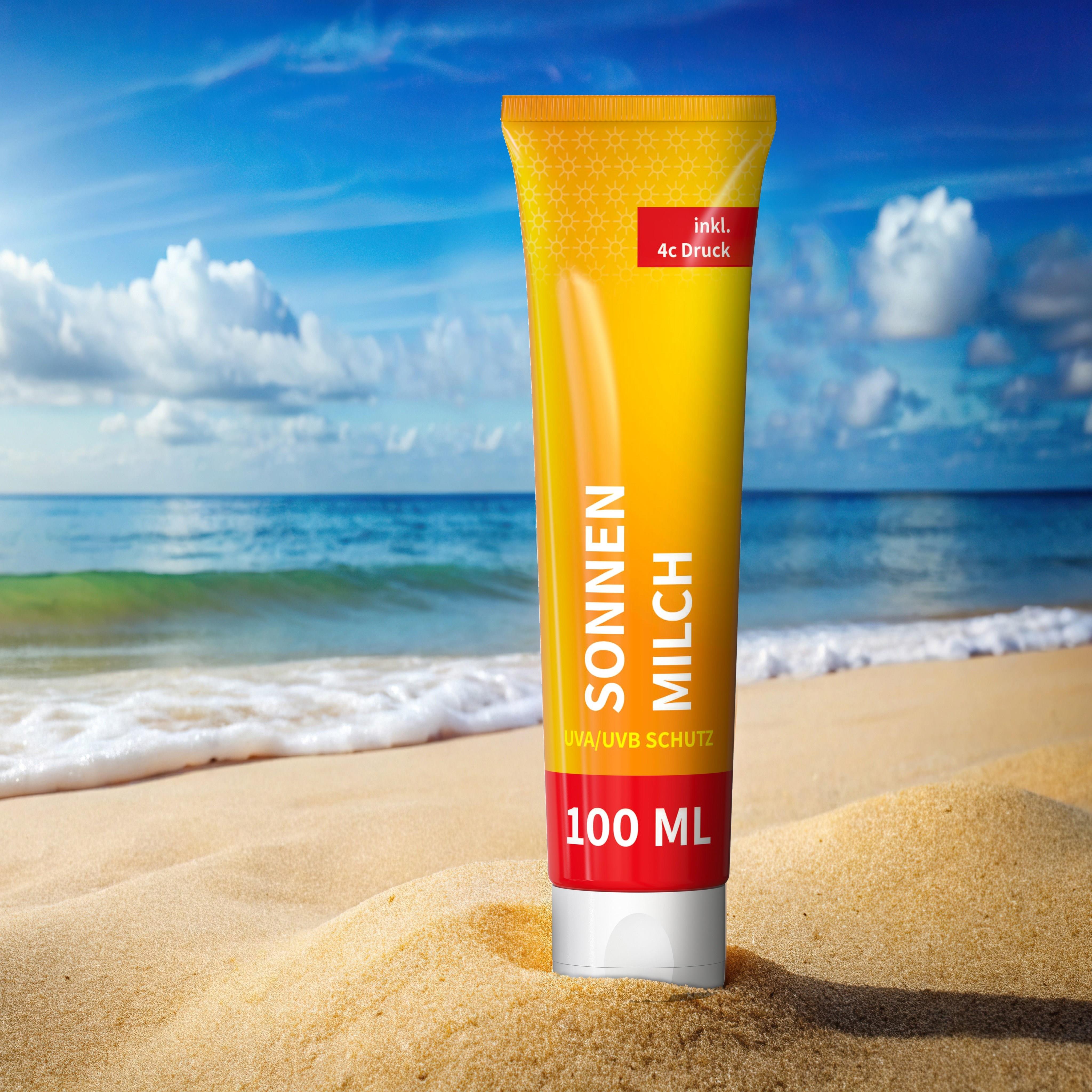 100 ml Tube - Sonnenmilch LSF 30 (sensitiv) - FullbodyPrint