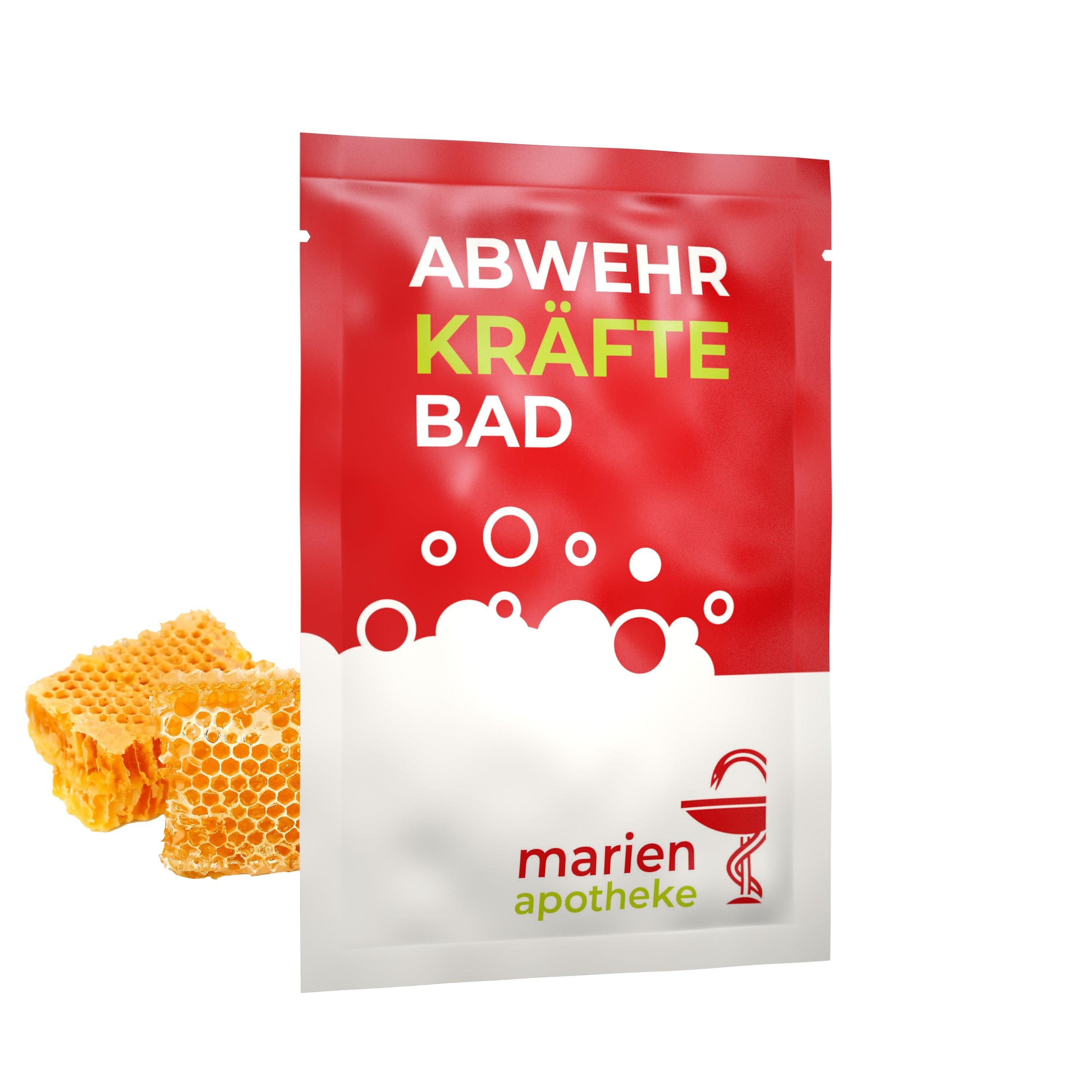 40 ml Abwehrkräftebad ´Eukalyptus-Honig´ (Sachet) - Soft Touch Print