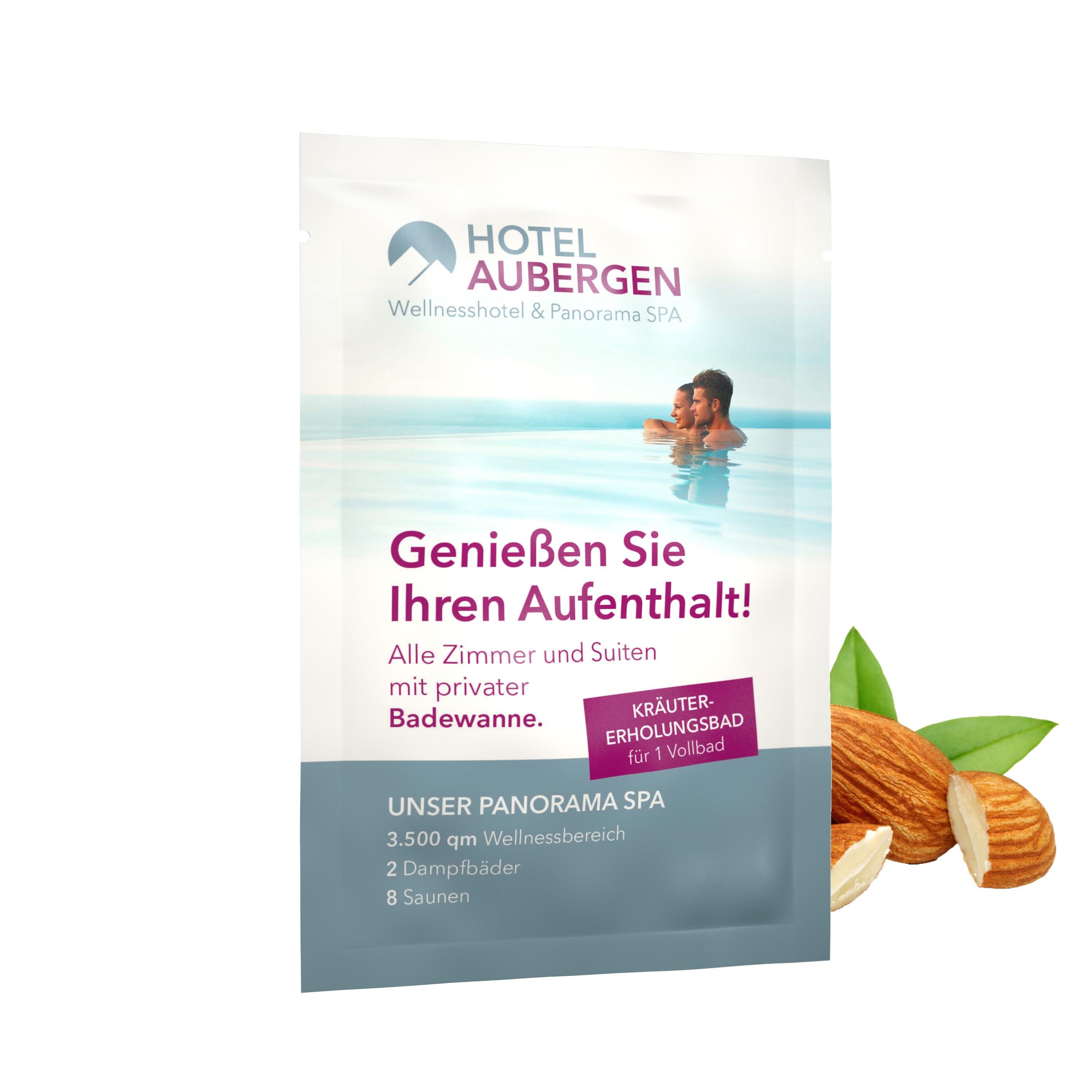 40 ml Erholungsbad ´Pinie-Zeder´ (Sachet) - Soft Touch Print
