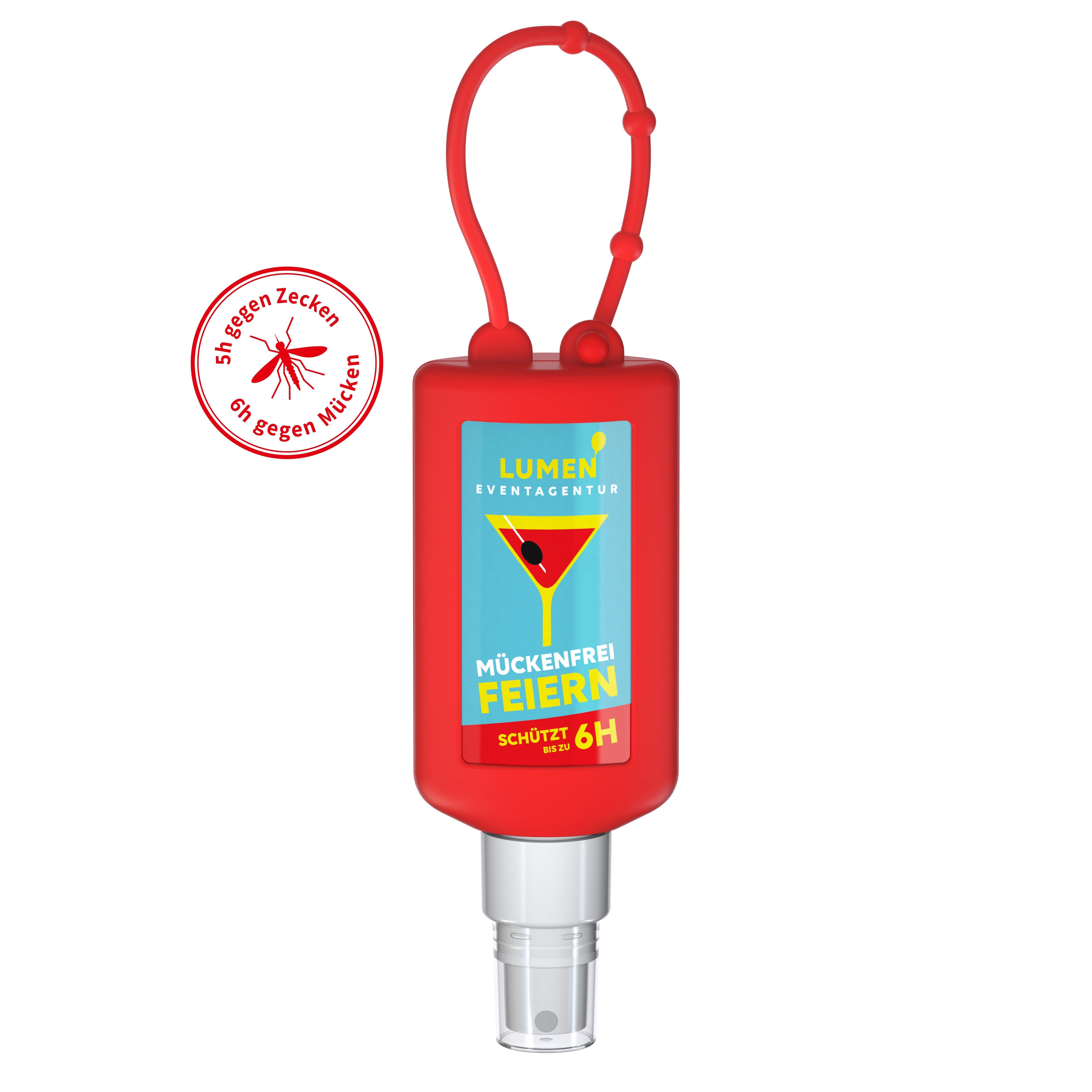 50 ml Bumper rot - Insektenschutz-Spray sensitiv - Body Label