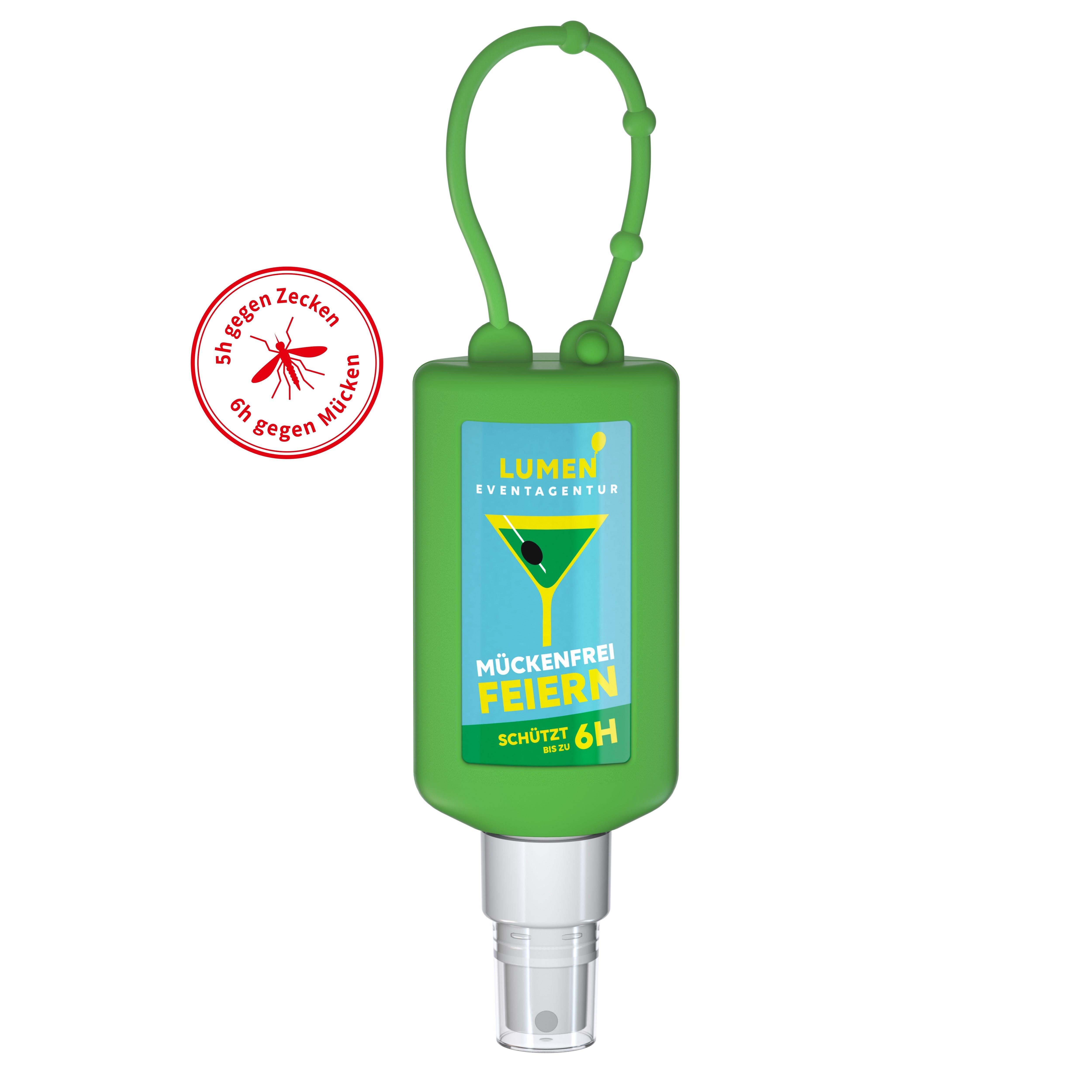 50 ml Bumper grün - Insektenschutz-Spray sensitiv - Body Label