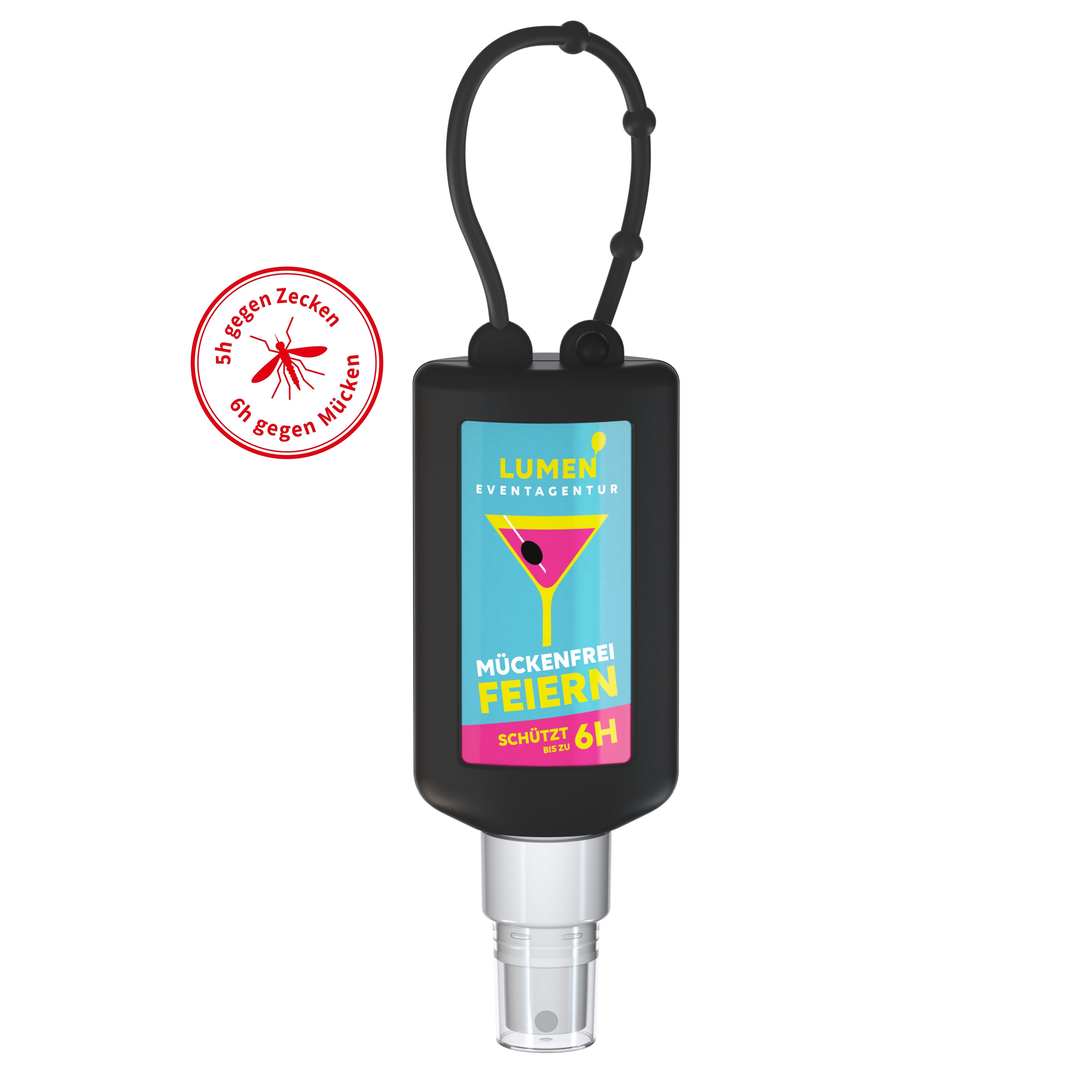 50 ml Bumper schwarz - Insektenschutz-Spray sensitiv - Body Label