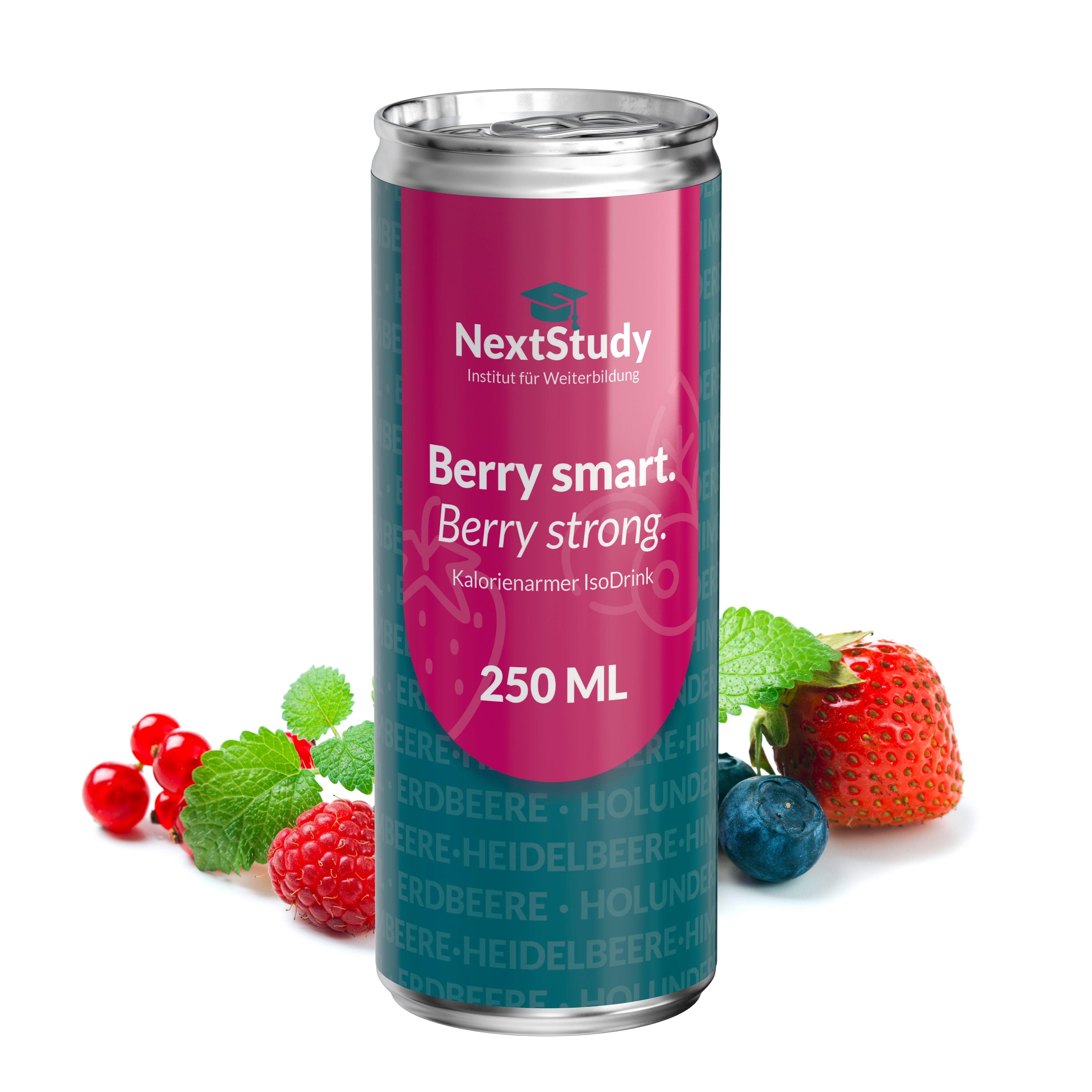 250 ml Iso Sports Drink Red Berries - Body Label
