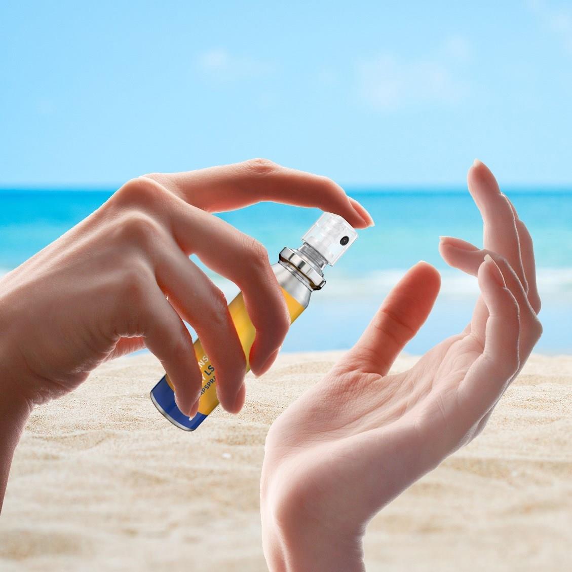 20 ml Spray - Sonnenschutzspray LSF 50 - Body Label
