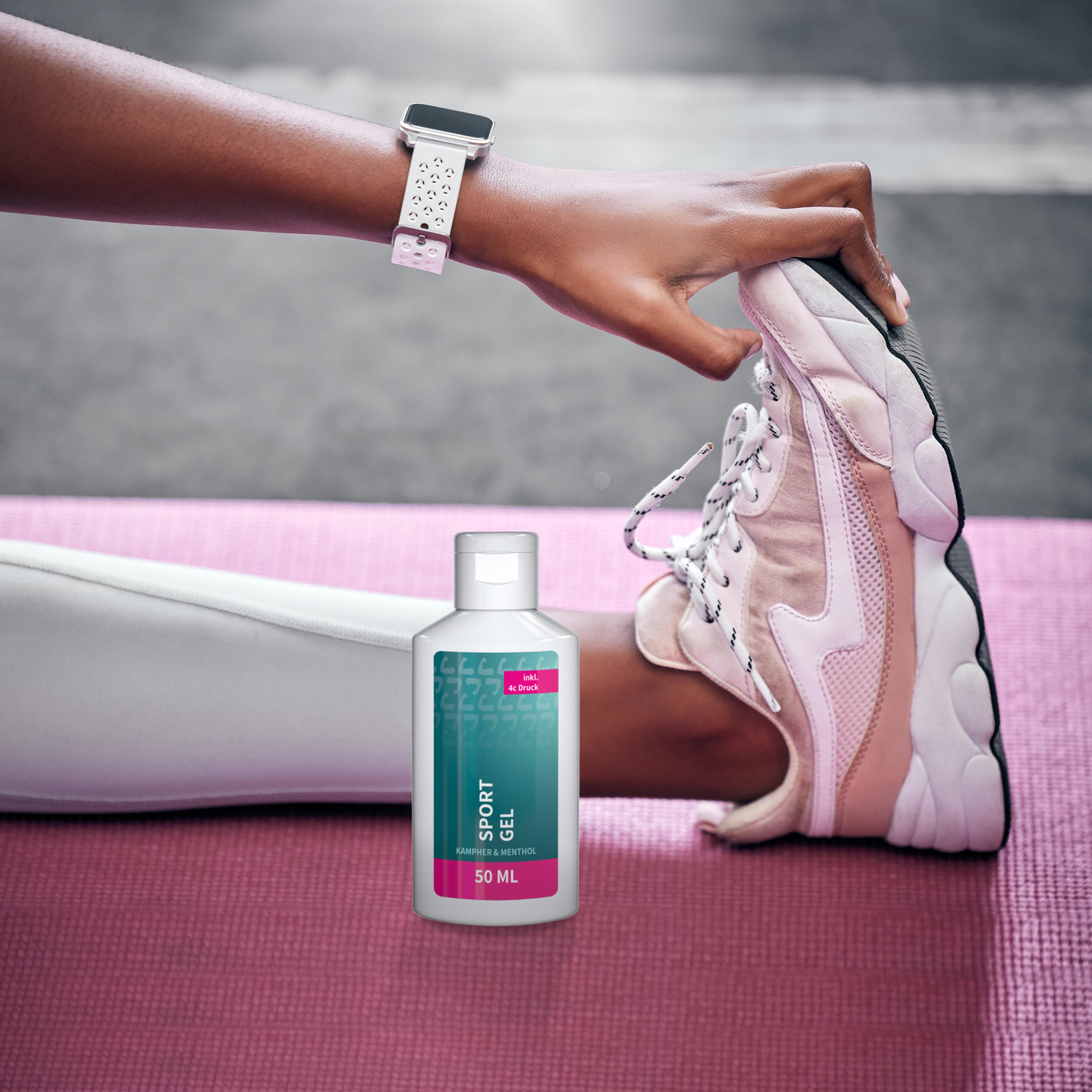 50 ml Flasche  - Sportgel - Body Label