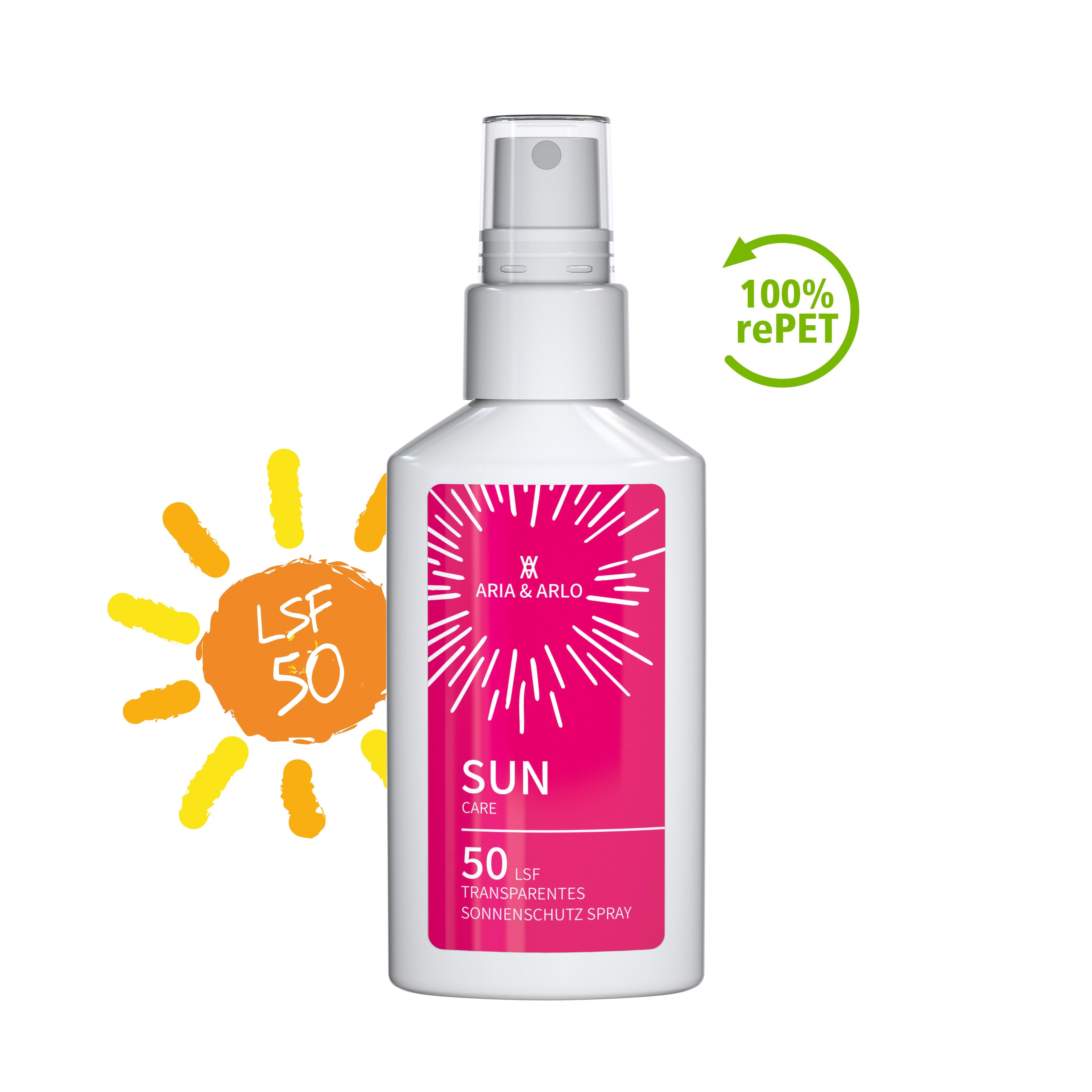 50 ml Spray - Sonnenschutzspray LSF 50 - Body Label