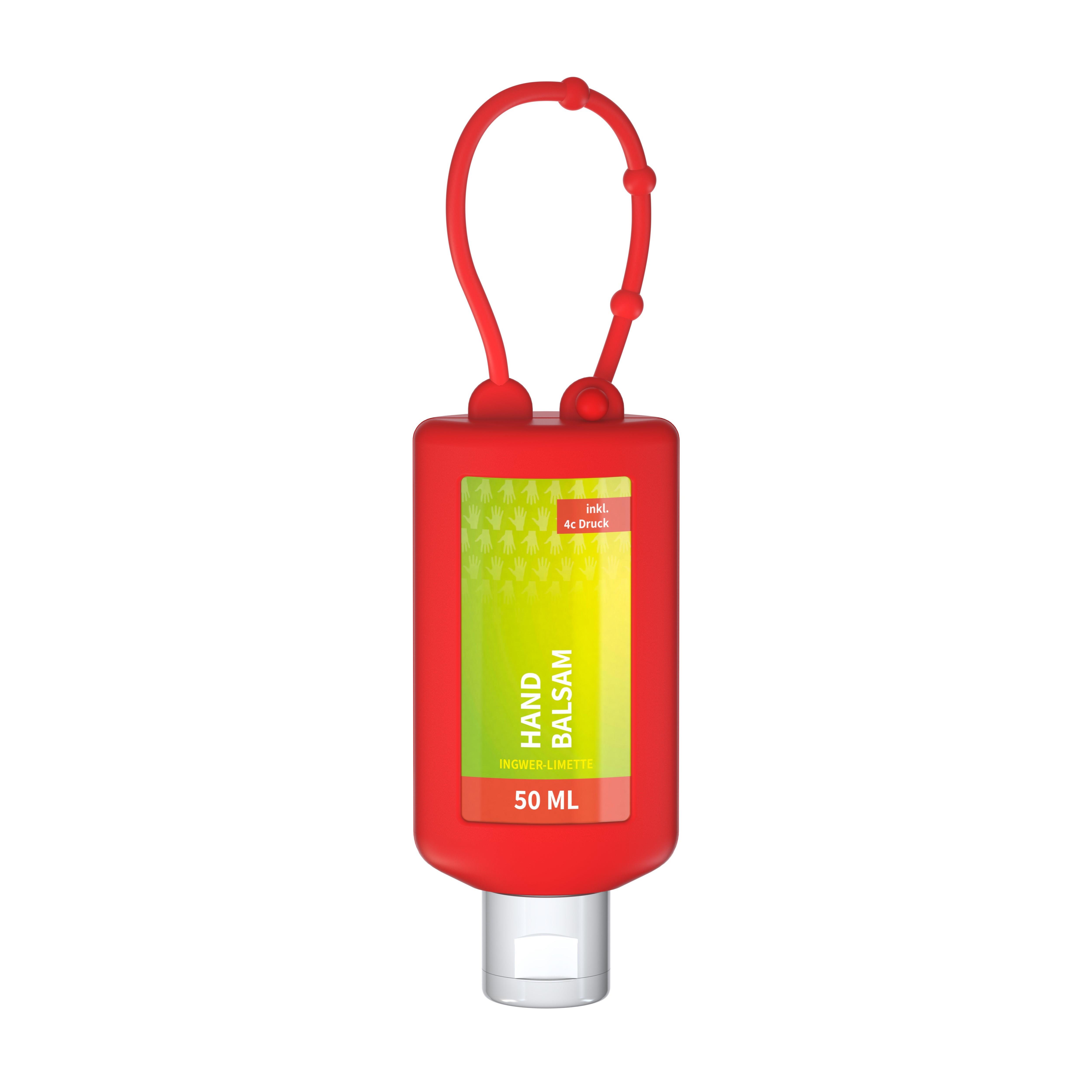 50 ml Bumper rot - Handbalsam ´Ingwer-Limette´ - Body Label