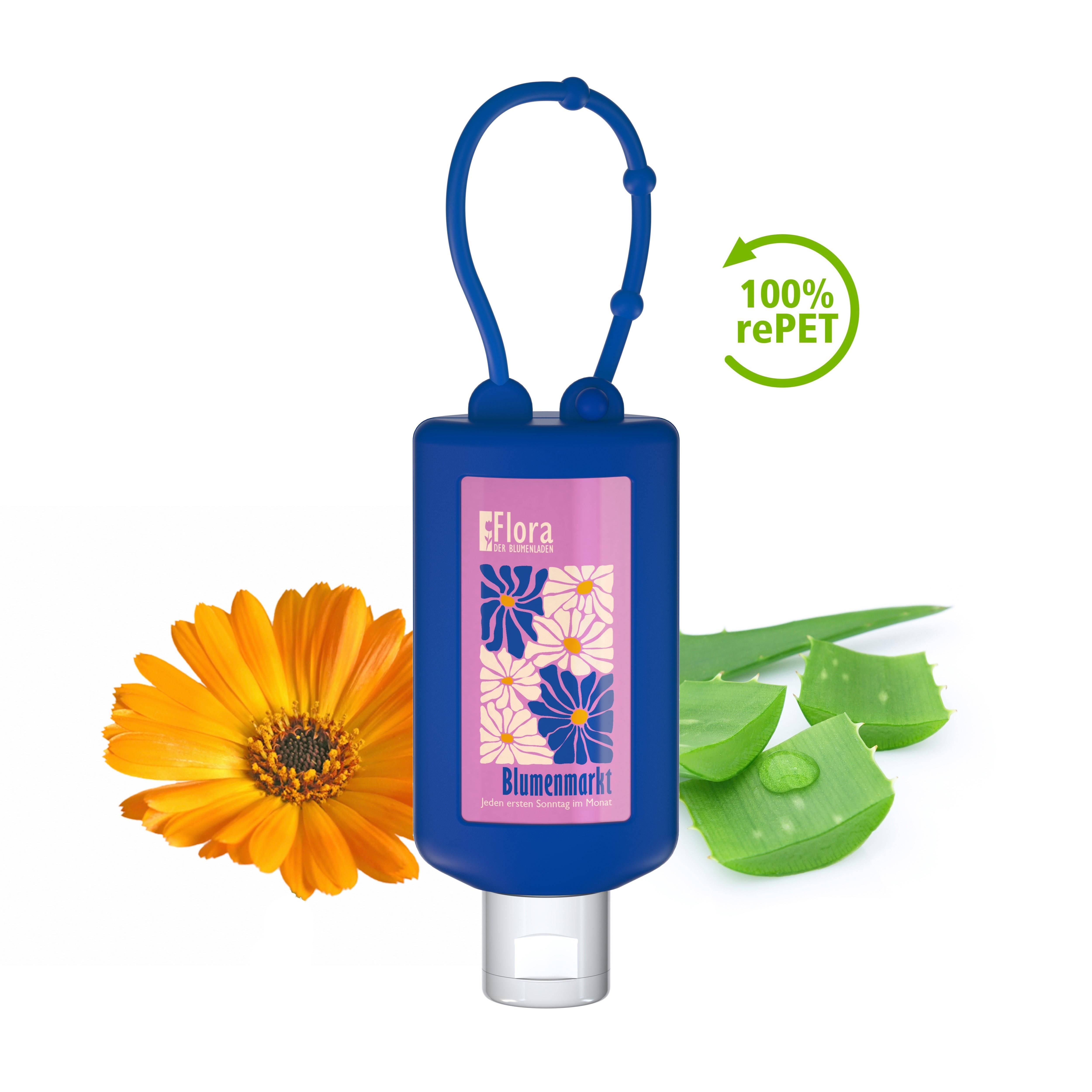 50 ml Bumper blau - Handbalsam ´Ringelblume - Aloe Vera´ - Body Label