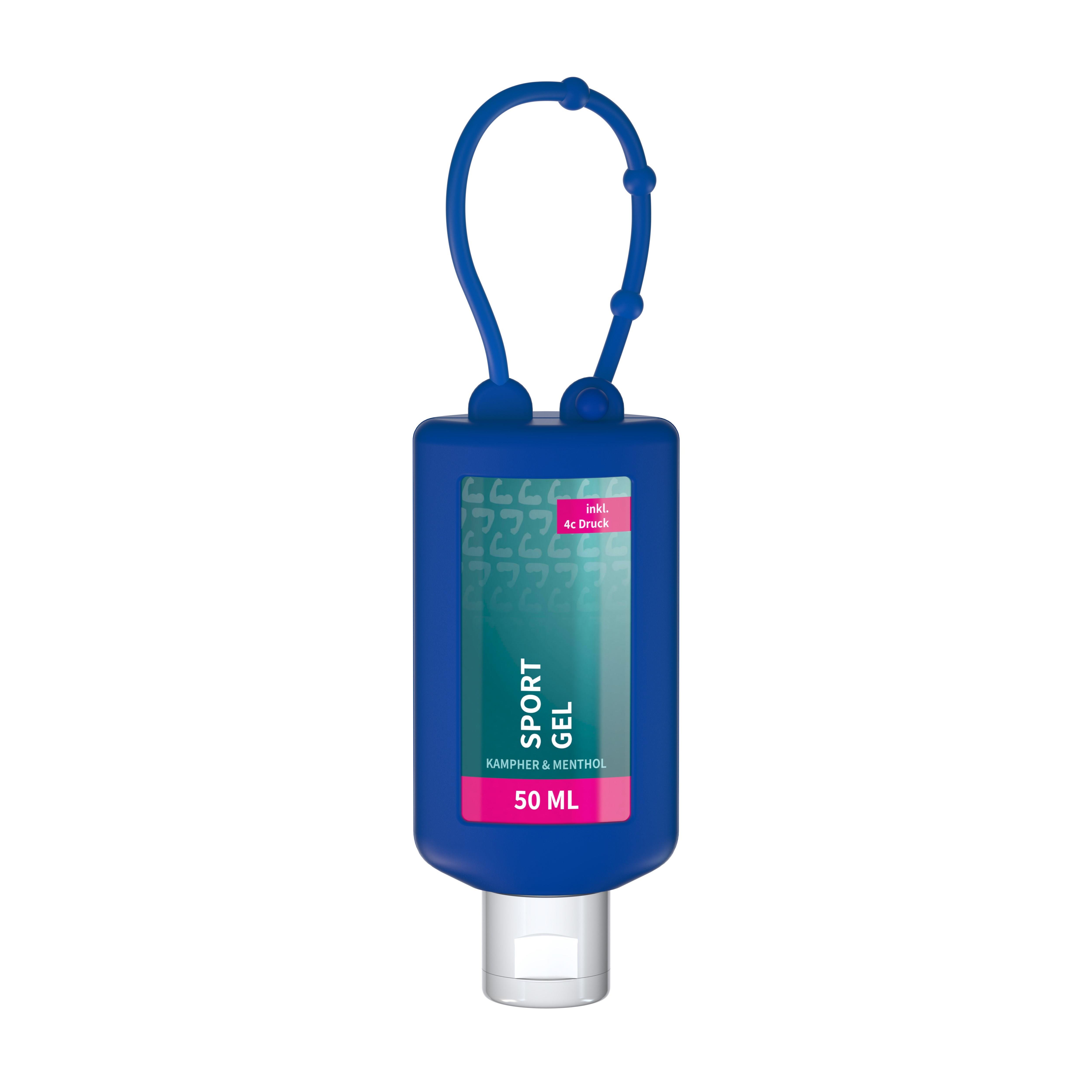 50 ml Bumper blau - Sportgel - Body Label