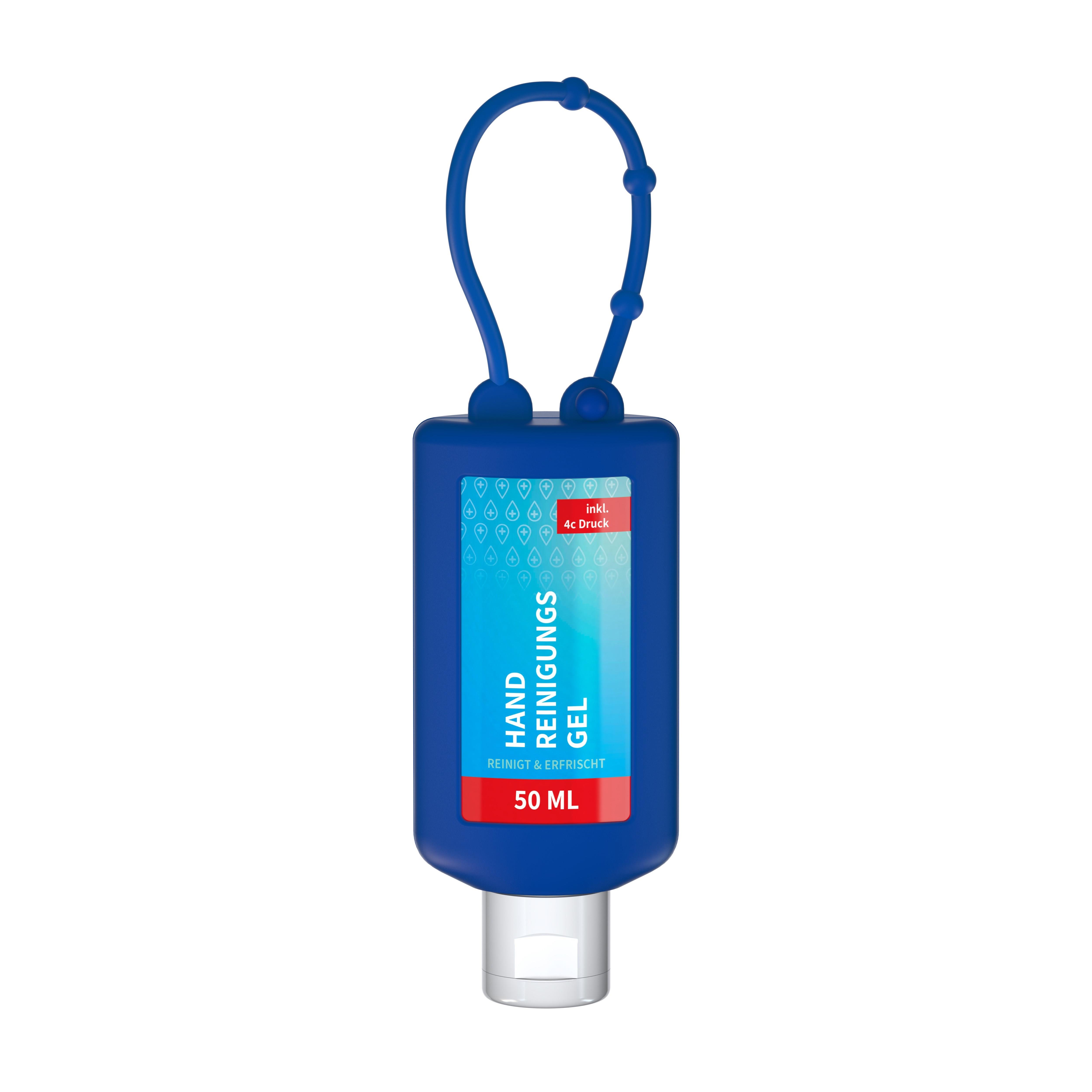 50 ml Bumper blau - Handreinigungsgel (alk.) - Body Label