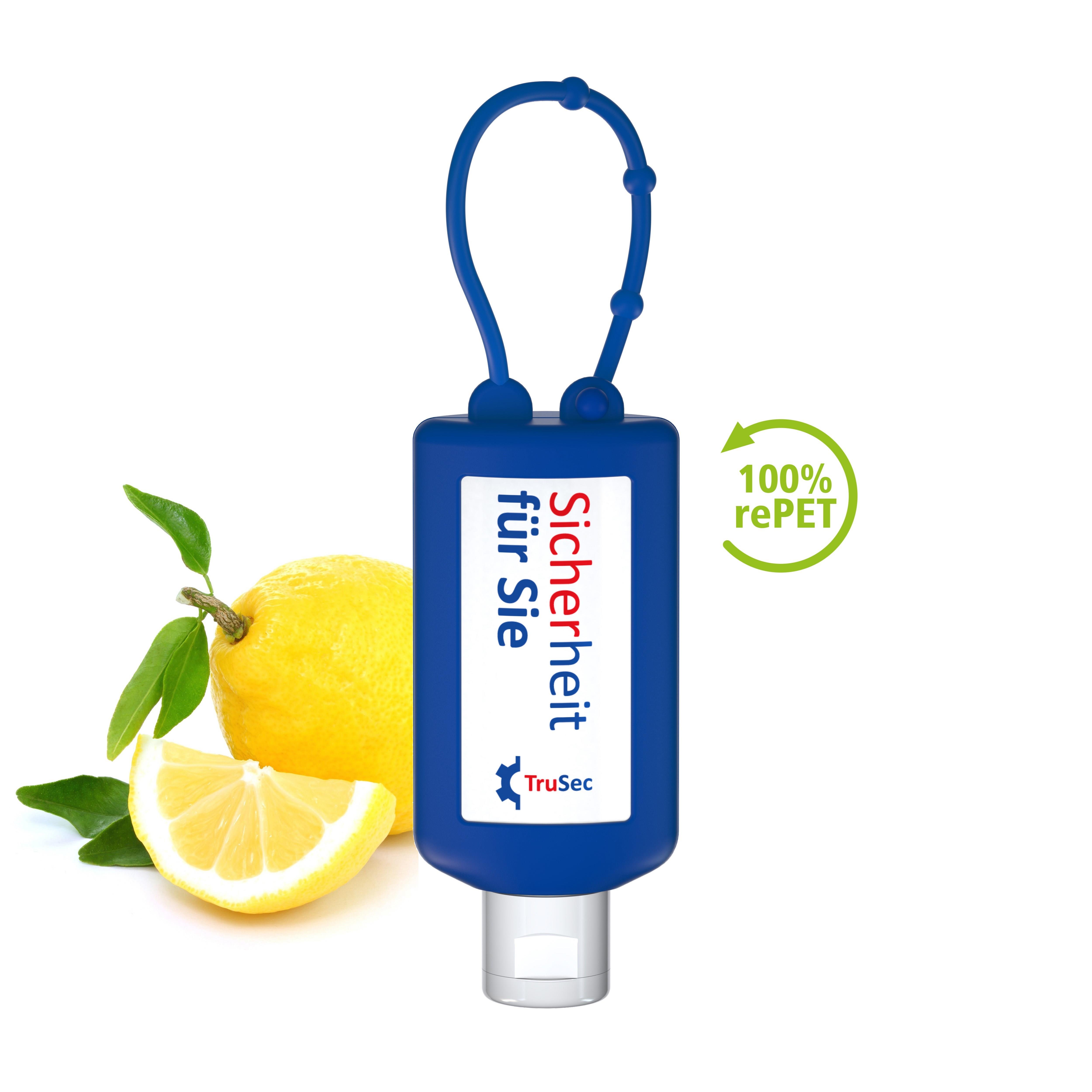 50 ml Bumper blau - Handreinigungsgel (alk.) - Body Label
