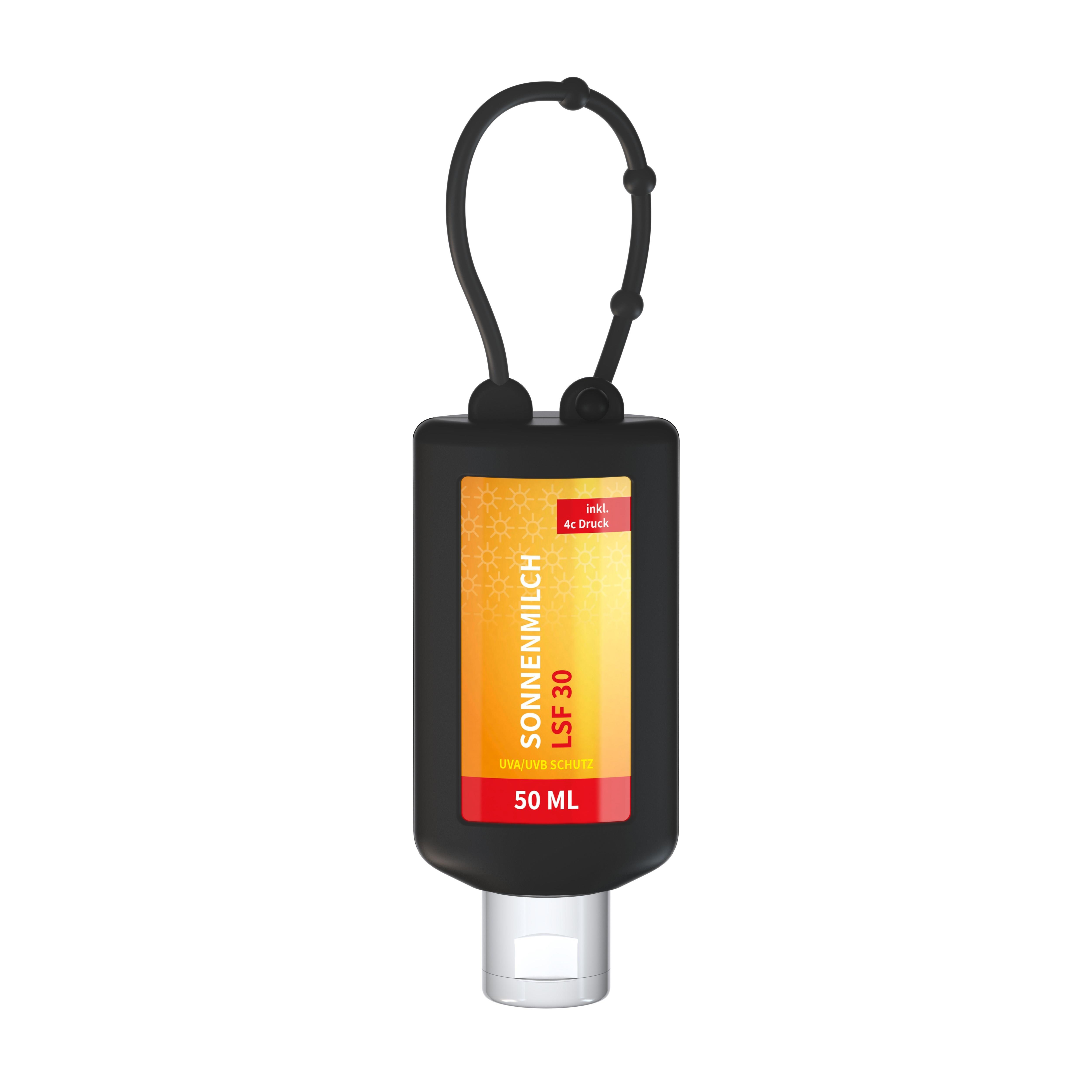 50 ml Bumper schwarz - Sonnenmilch LSF 30 - Body Label