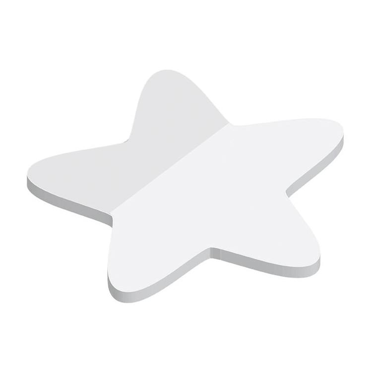 Haftnotizen powerstikkies formgestanzt ´Stern´, 25 Blatt
