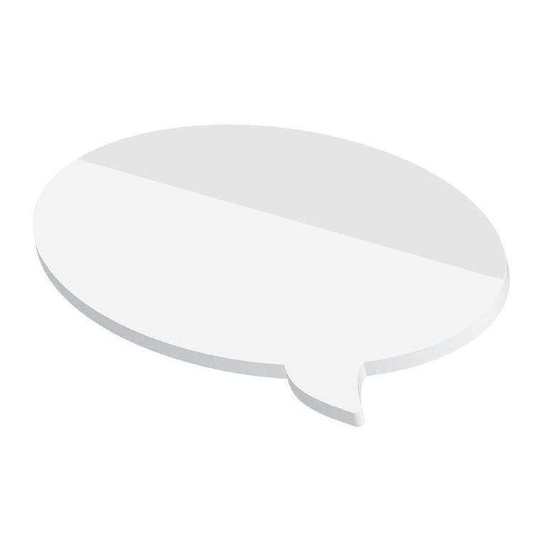 Haftnotizen powerstikkies formgestanzt ´Sprechblase´, 25 Blatt
