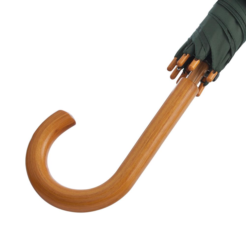 Automatik Stockschirm CITY - Regenschirm Schirm Holzgriff AC - OKTAGON®