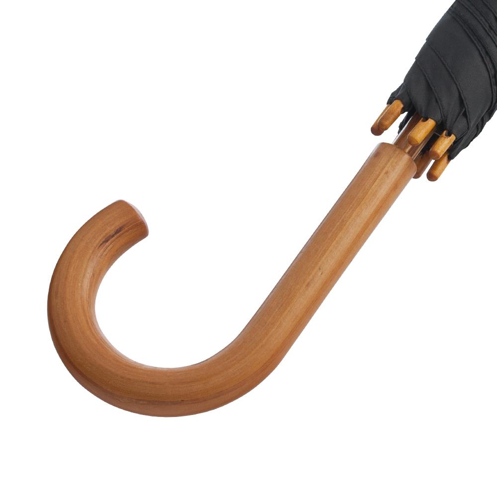 Automatik Stockschirm CITY - Regenschirm Schirm Holzgriff AC - OKTAGON®