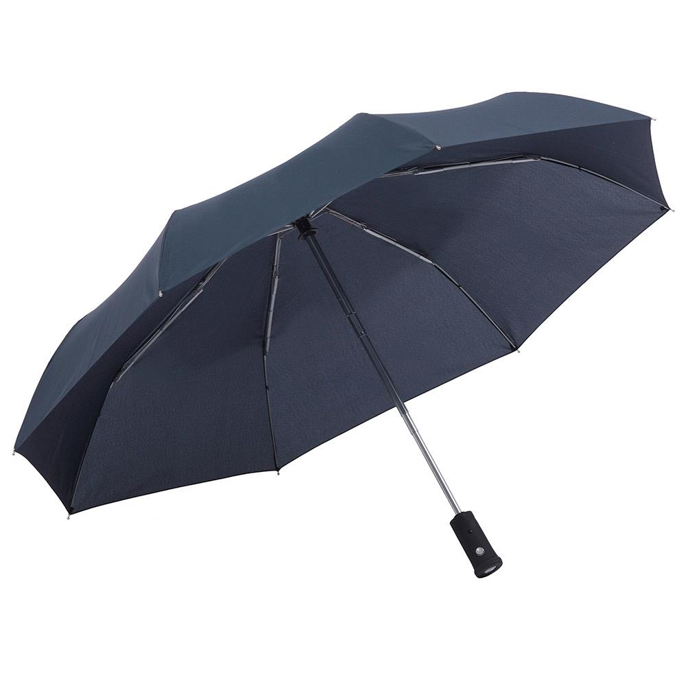 Doppelautomatik Mini Taschenschirm LED - Regenschirm AOC AC - OKTAGON®