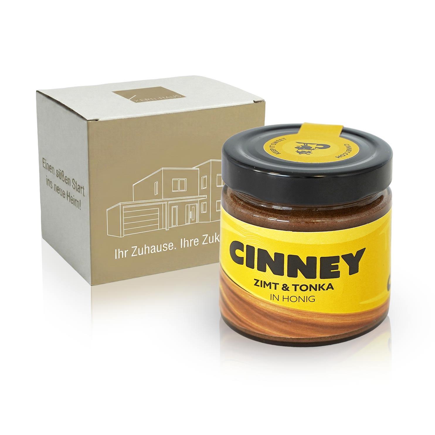 CINNEY - Aufstrich 250g m. Bedruckung Kartonverpackung