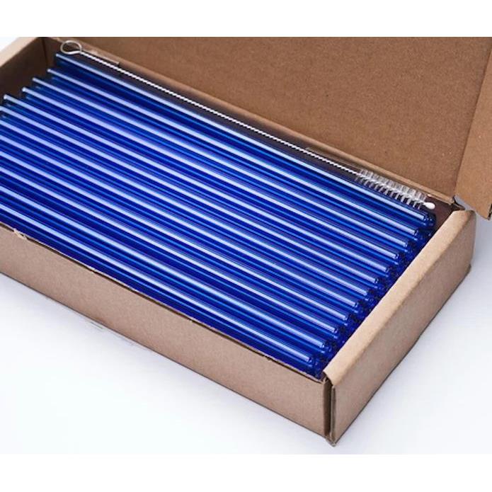 ecotaste - Trinkhalmbox 50er Glas klar