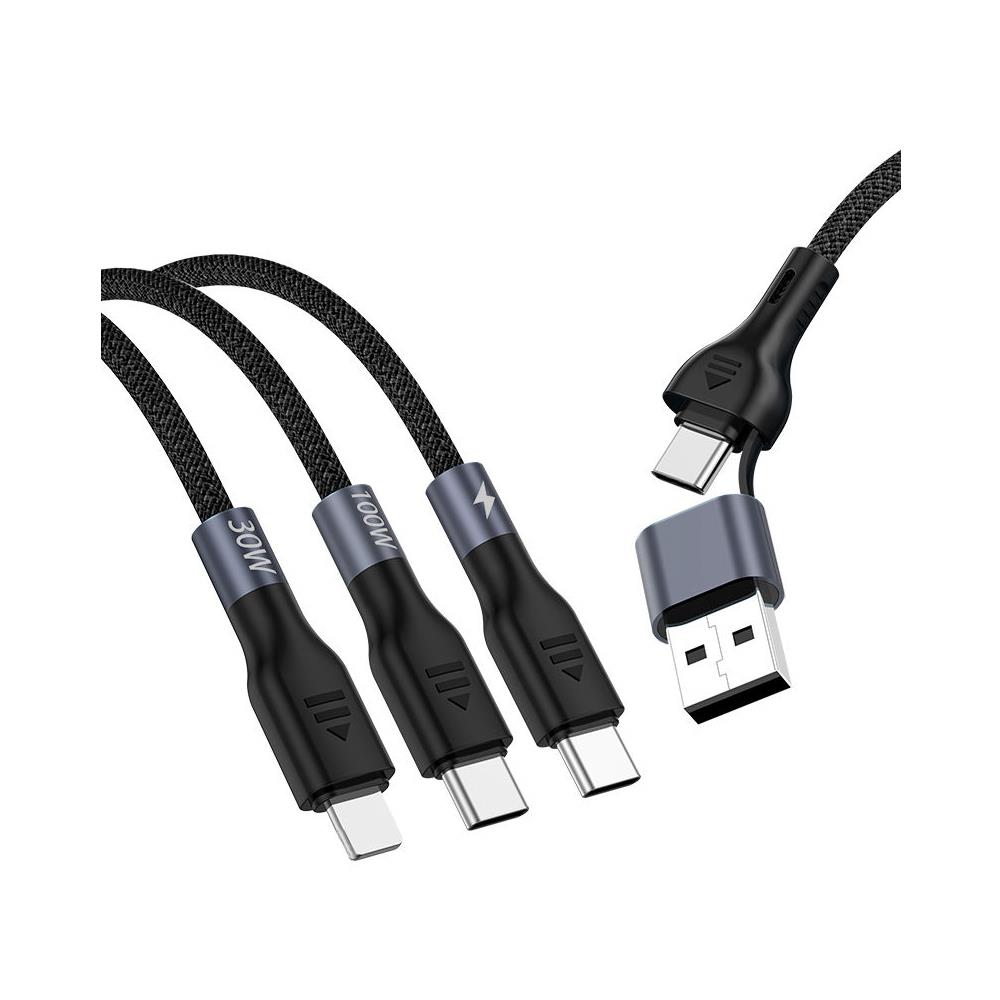 C&A Lade- und Datenkabel ´Highspeed Trio´