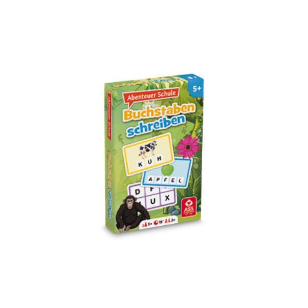 Lernspiele ´Abenteuer Schule´ - Buchstaben schreiben, in Faltschachtel