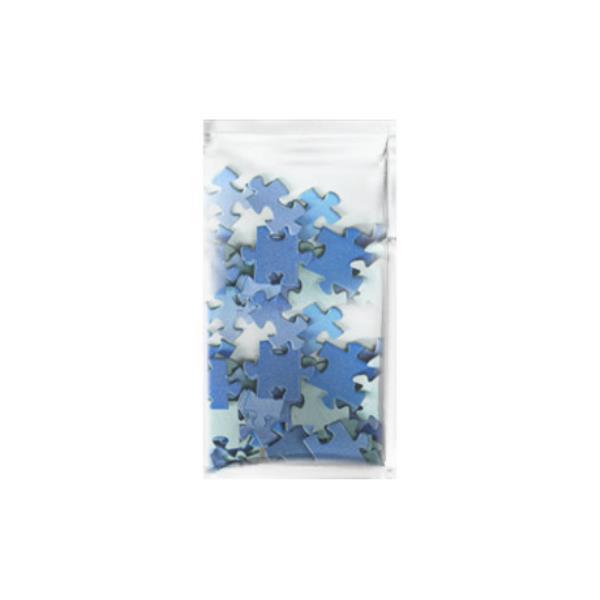 Puzzle A4 - 10, 40 oder 80 Teile,  im Polybeutel mit Vorlagenblatt
