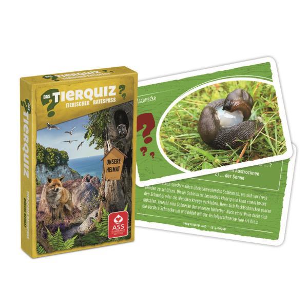 Quiz ´Tierspiele´ , in Faltschachtel
