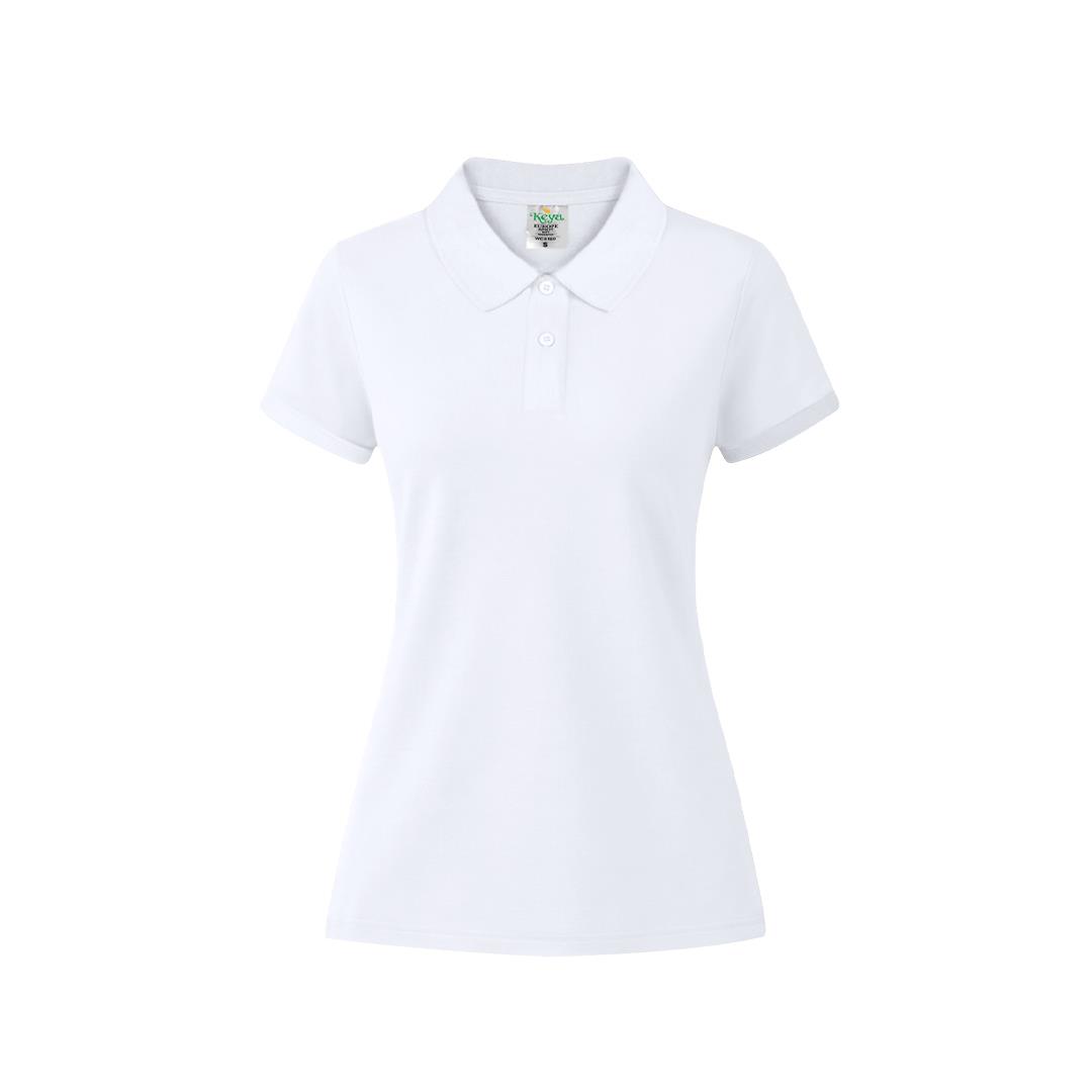 Frauen Weiß Polo-Shirt ´keya´