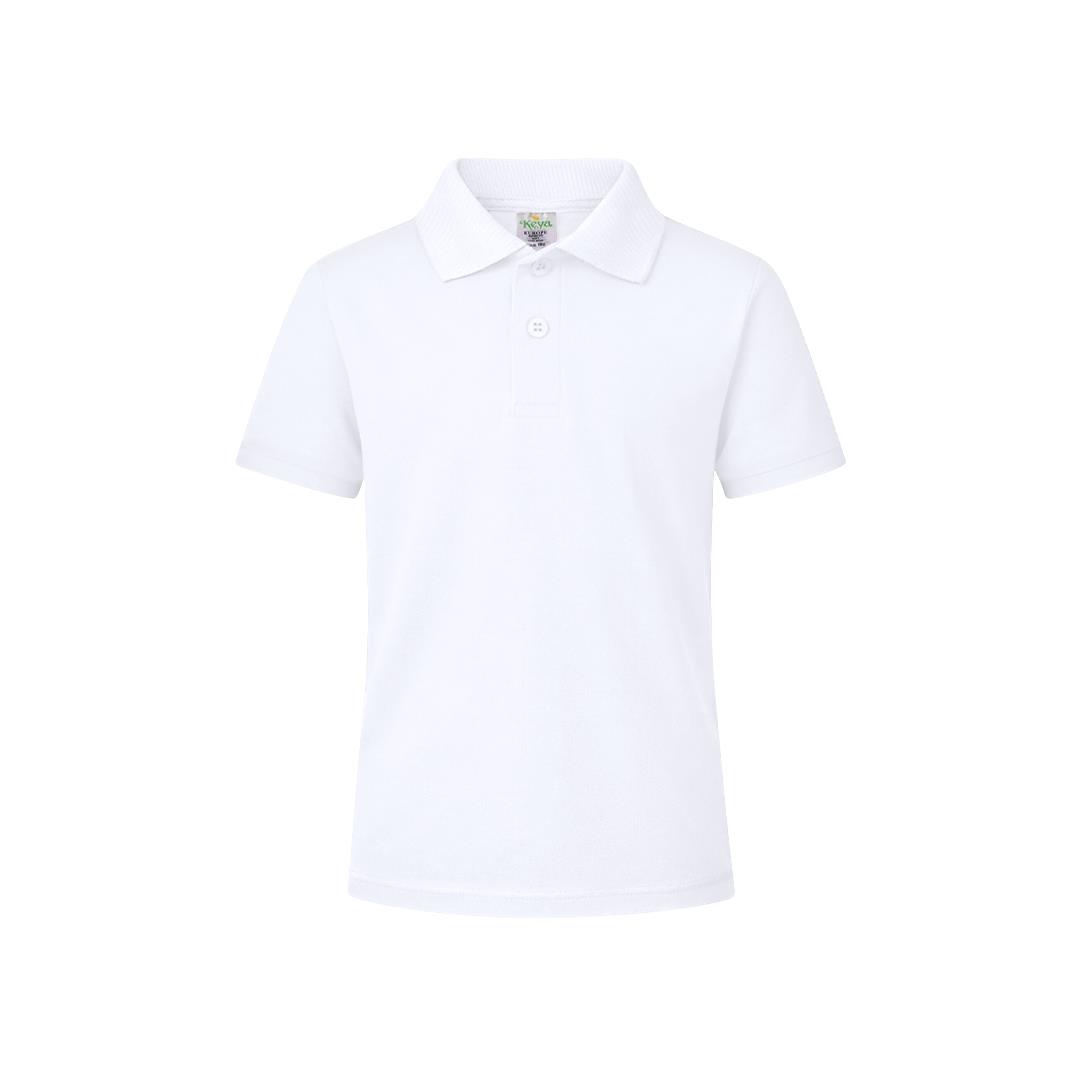 Kinder Weiß Polo-Shirt ´keya´
