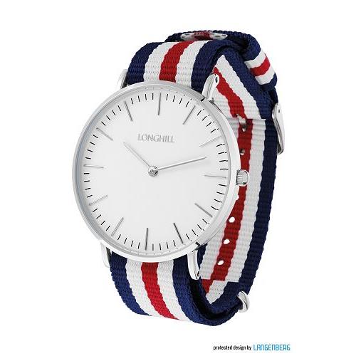 Metalluhr TEXSTYLE FLAT