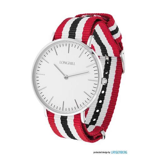 Metalluhr TEXSTYLE FLAT