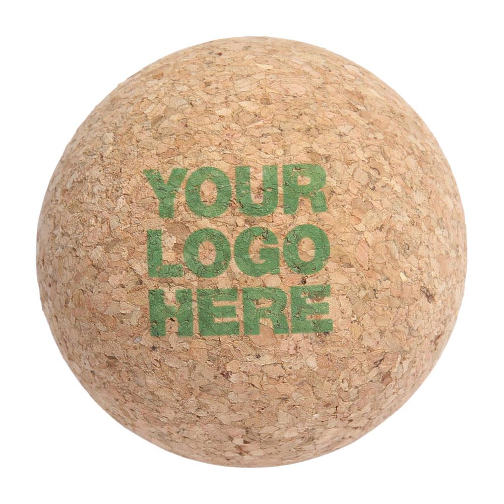 Massageball / Faszienball aus Kork, 6cm, ´Made in Europe´