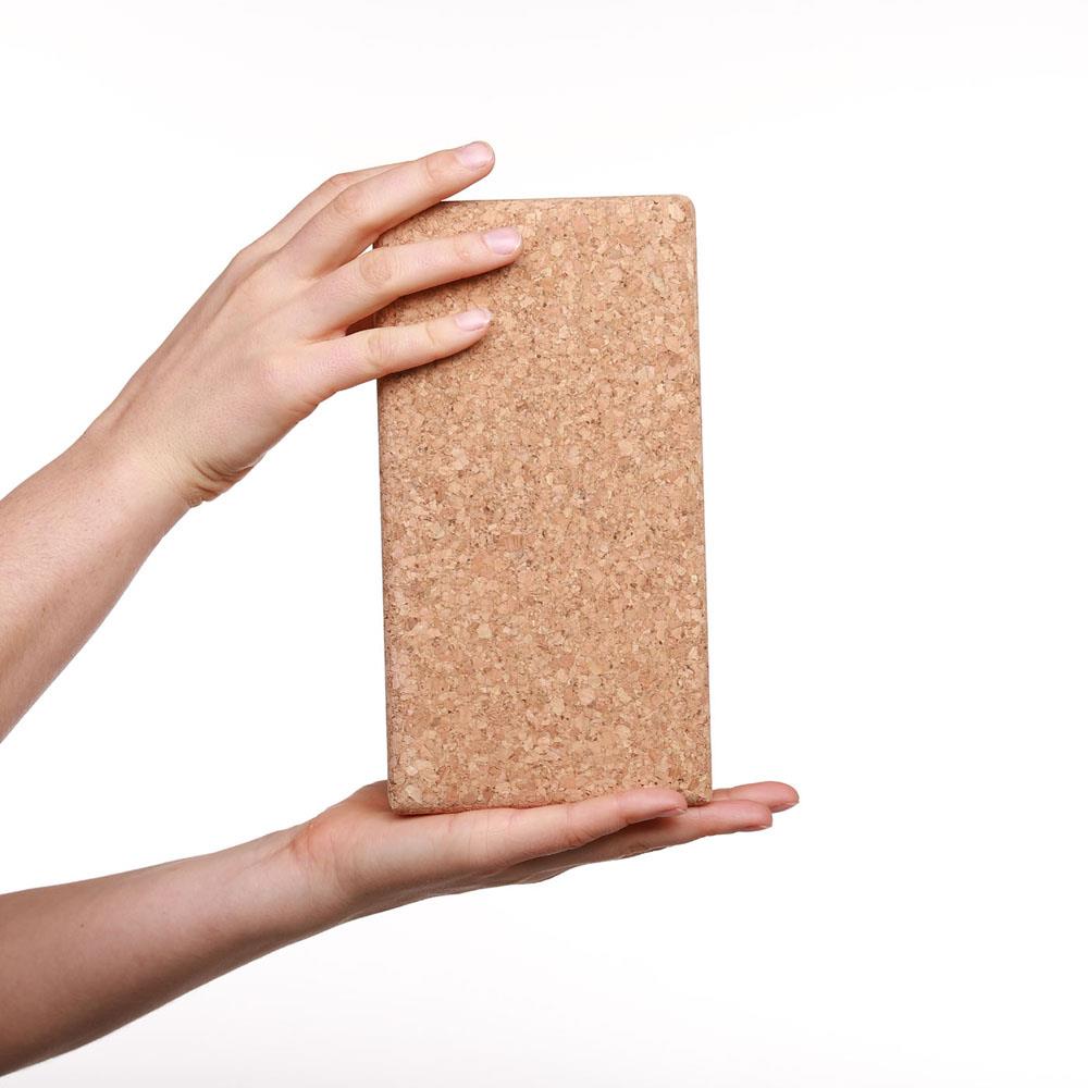 Yogablock aus Kork, 22,7x12x6,5cm, ´Made in Europe´