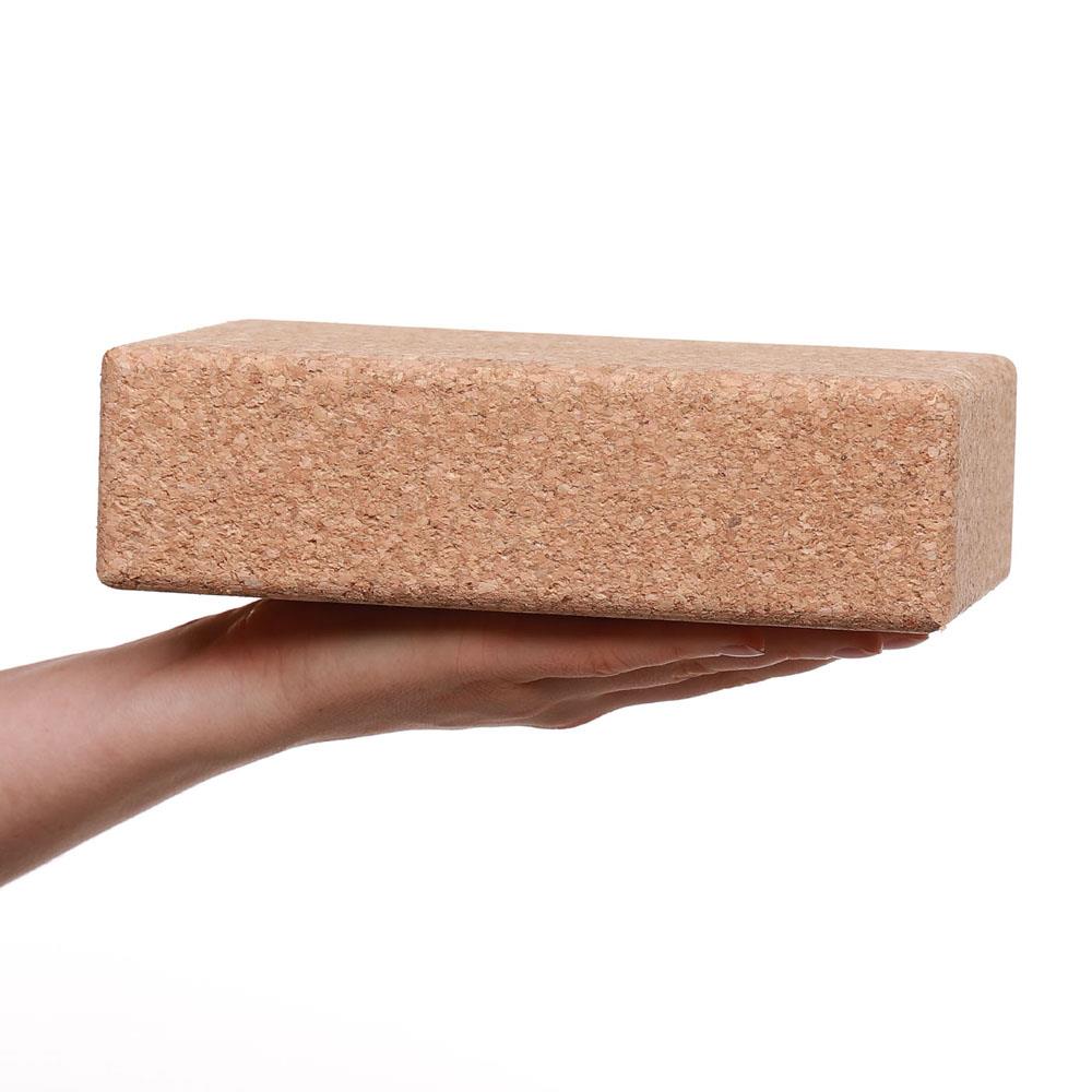 Yogablock aus Kork, 22,7x12x6,5cm, ´Made in Europe´