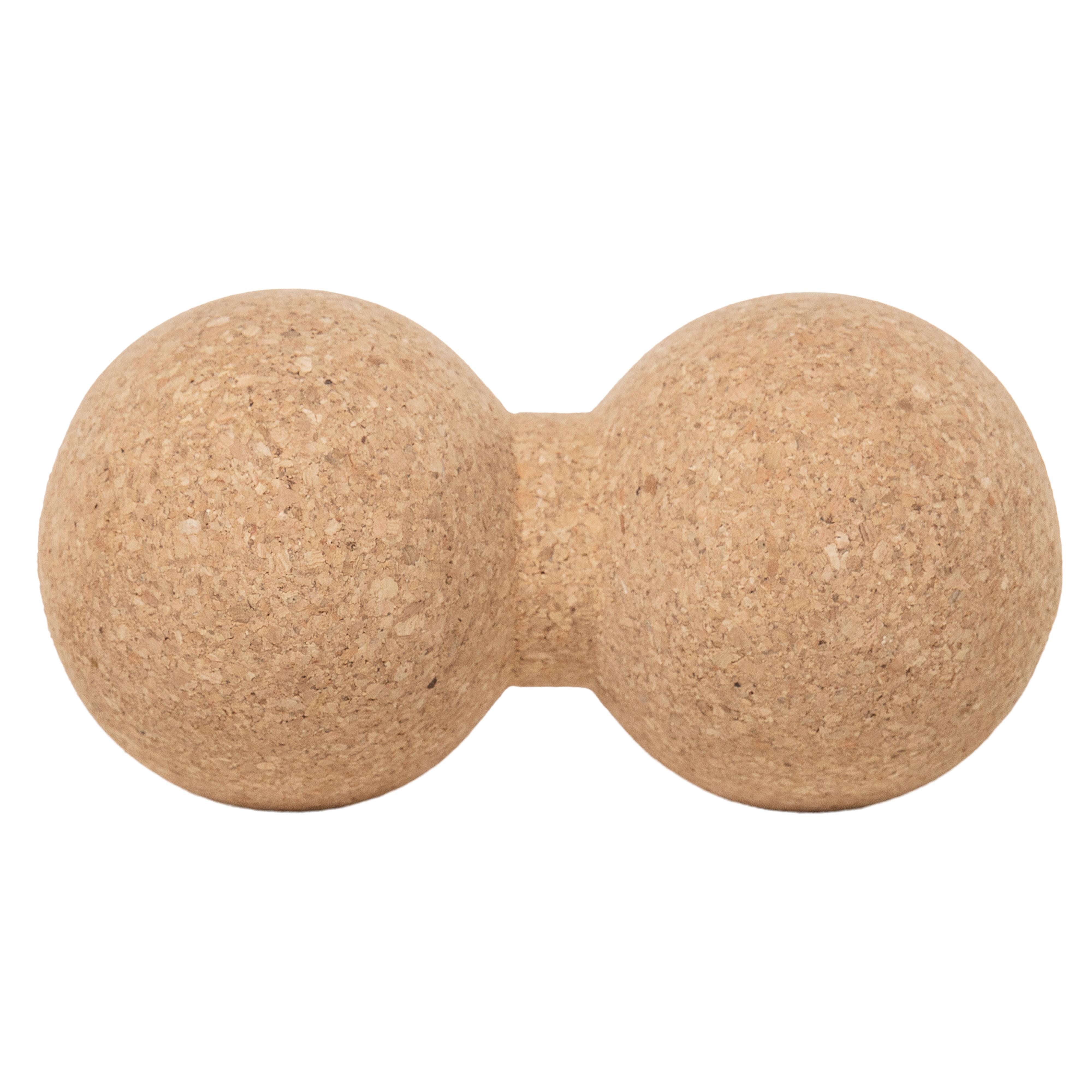 Massage-Peanut aus Kork, 20x10cm, ´Made in Europe´